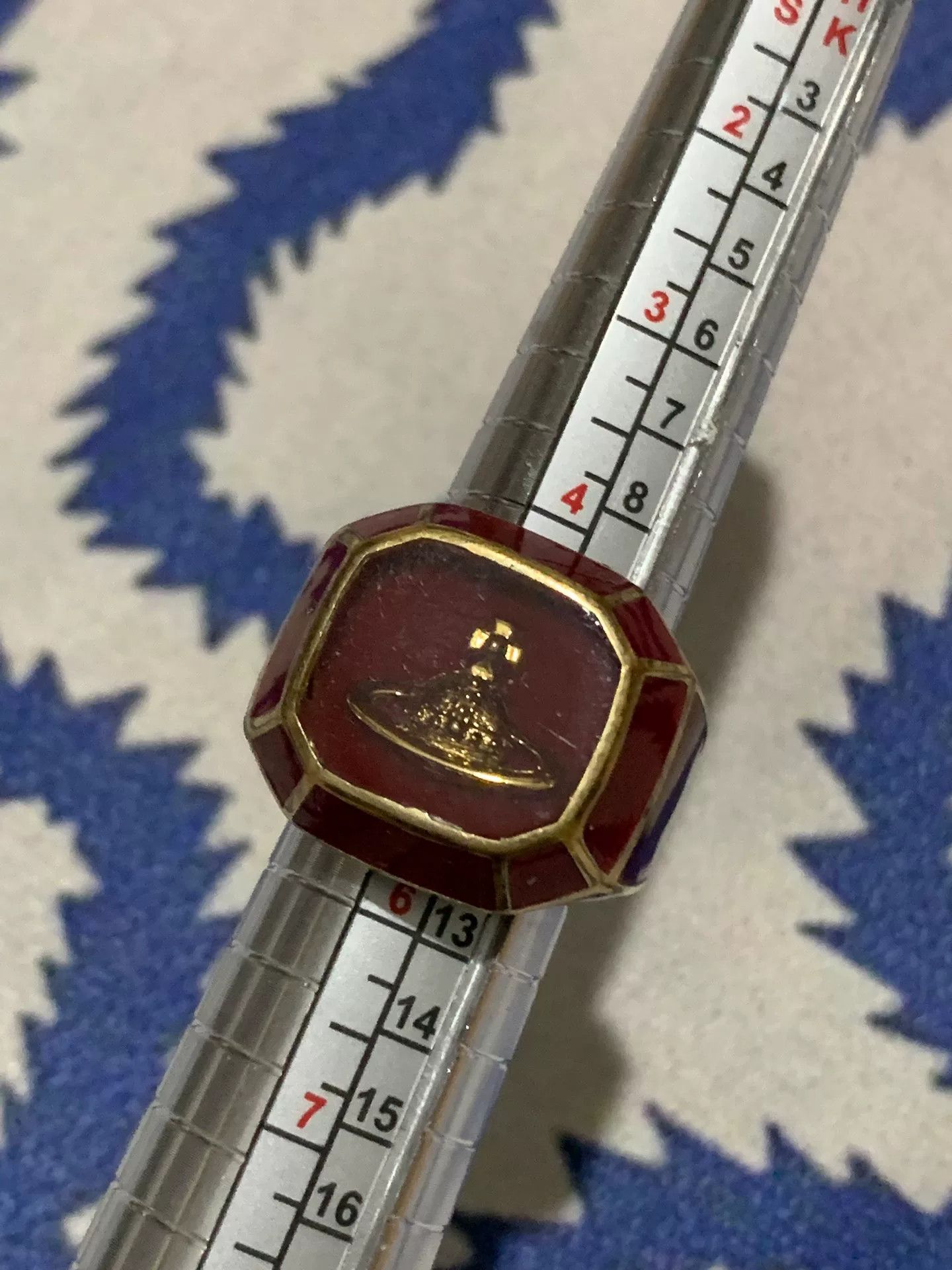 Vivienne Westwood vivienne westwood rare red enamel ring Size ONE SIZE - 5 Thumbnail