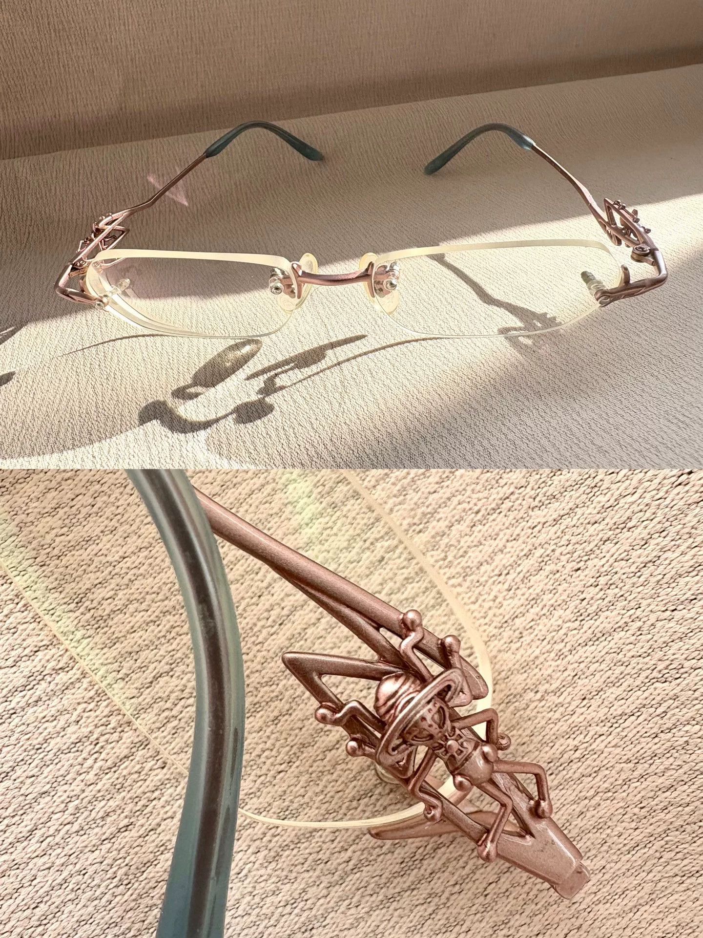 Vivienne Westwood vivienne westwood rare insect frame glasses Size ONE SIZE - 6 Thumbnail