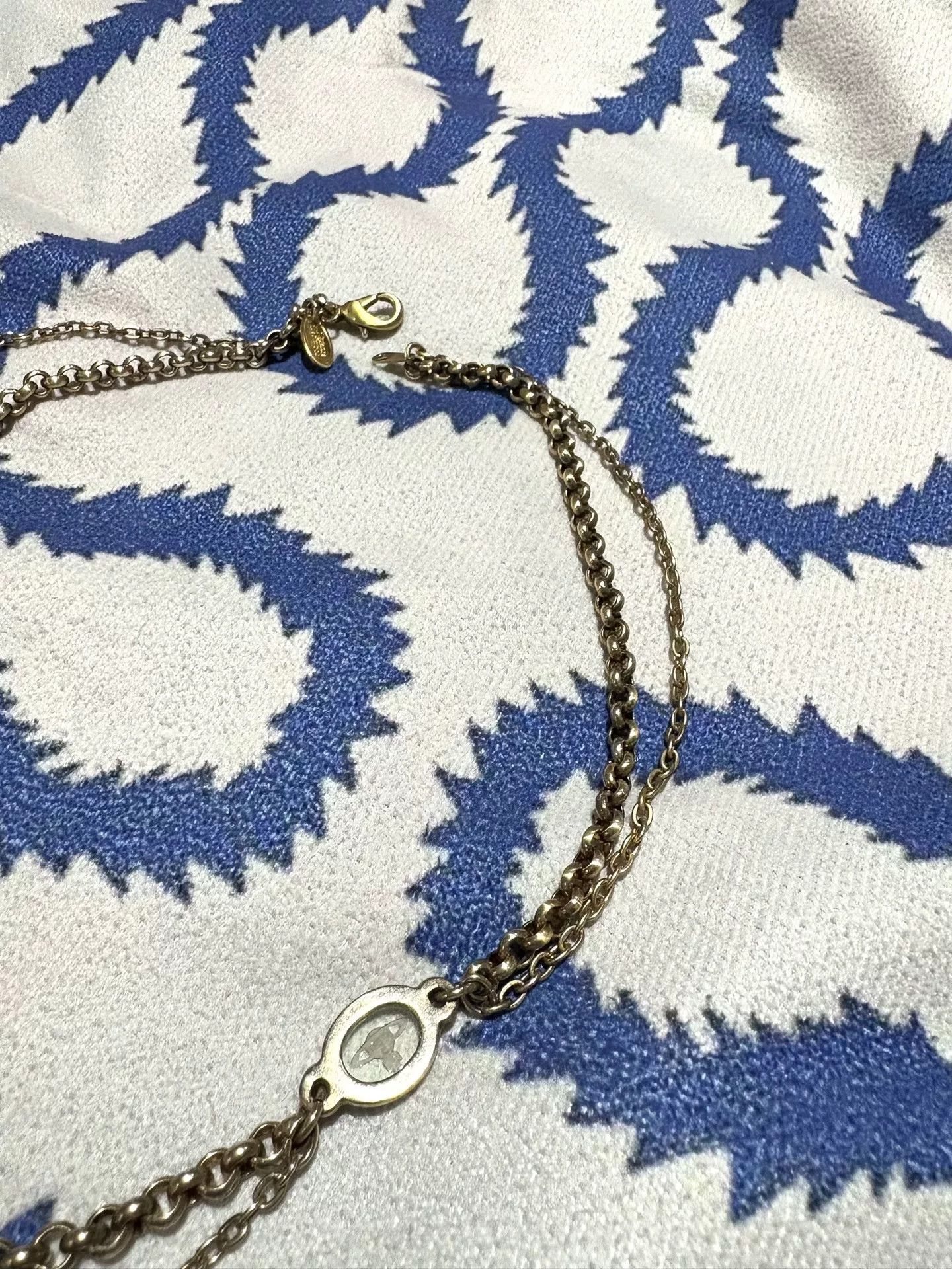 Vivienne Westwood vivienne westwood gold chain necklace with stones Size ONE SIZE - 4 Thumbnail