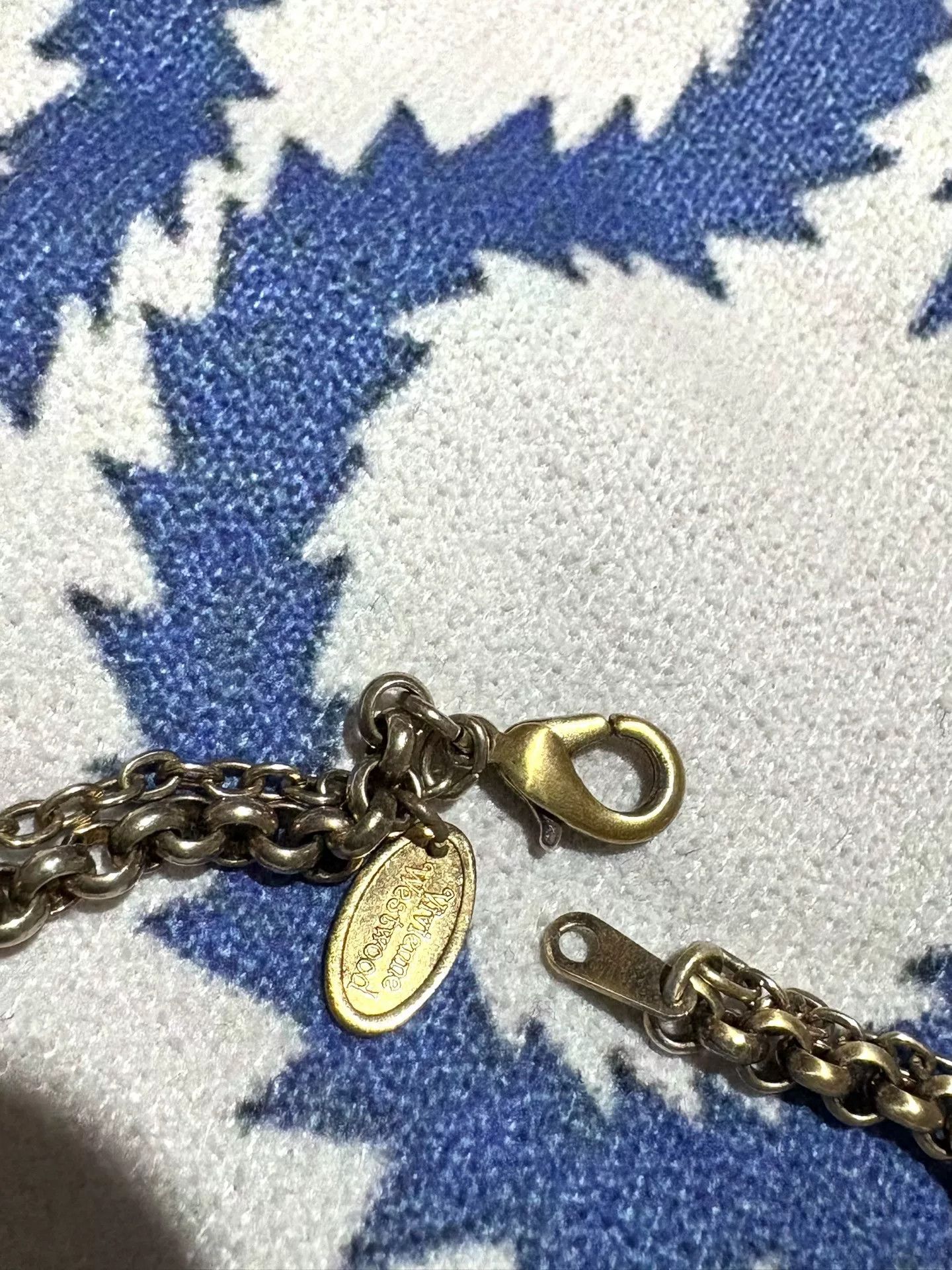 Vivienne Westwood vivienne westwood gold chain necklace with stones Size ONE SIZE - 6 Thumbnail