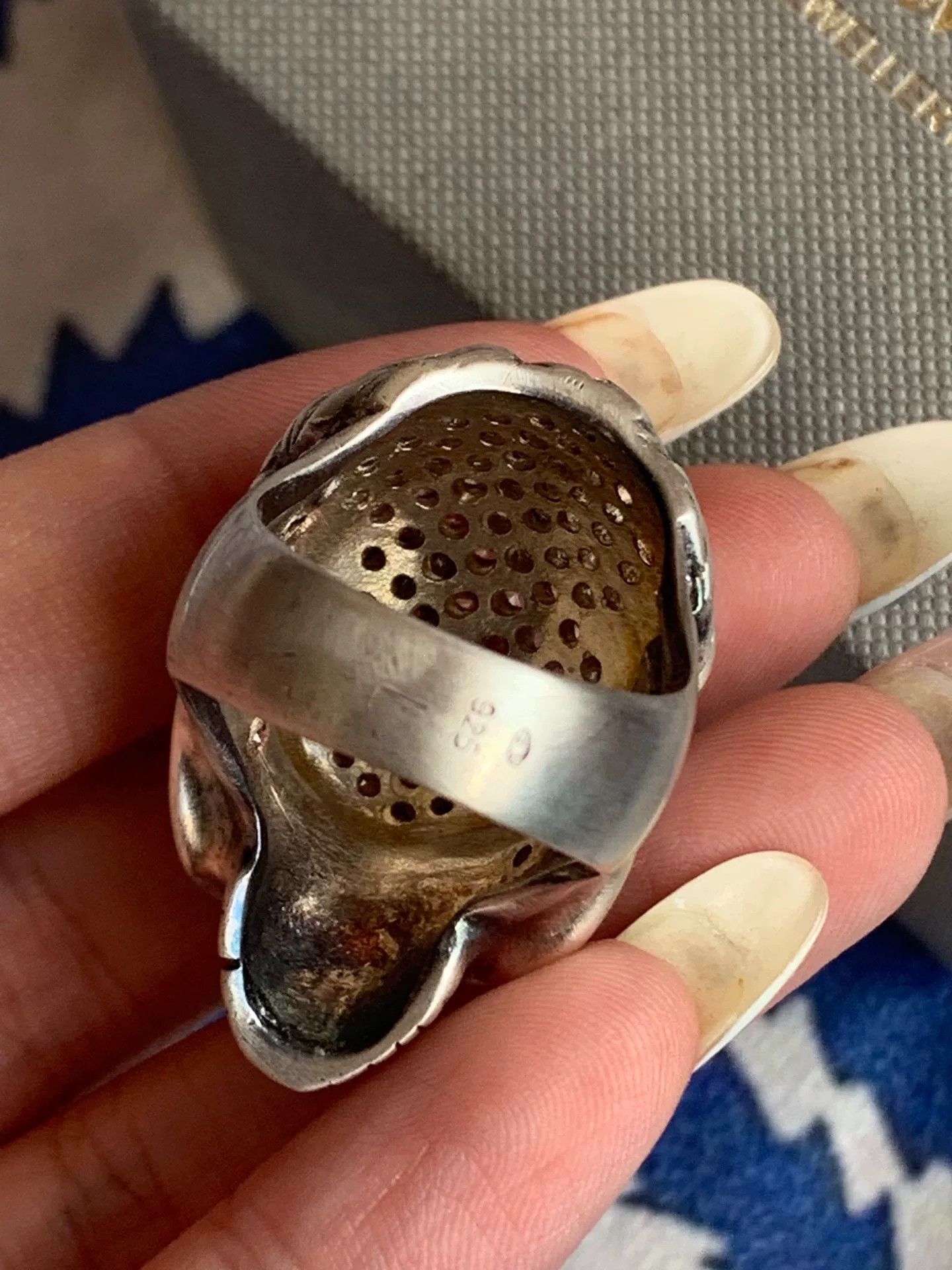 Vivienne Westwood vivienne westwood skull ring with crystals Size ONE SIZE - 2 Thumbnail