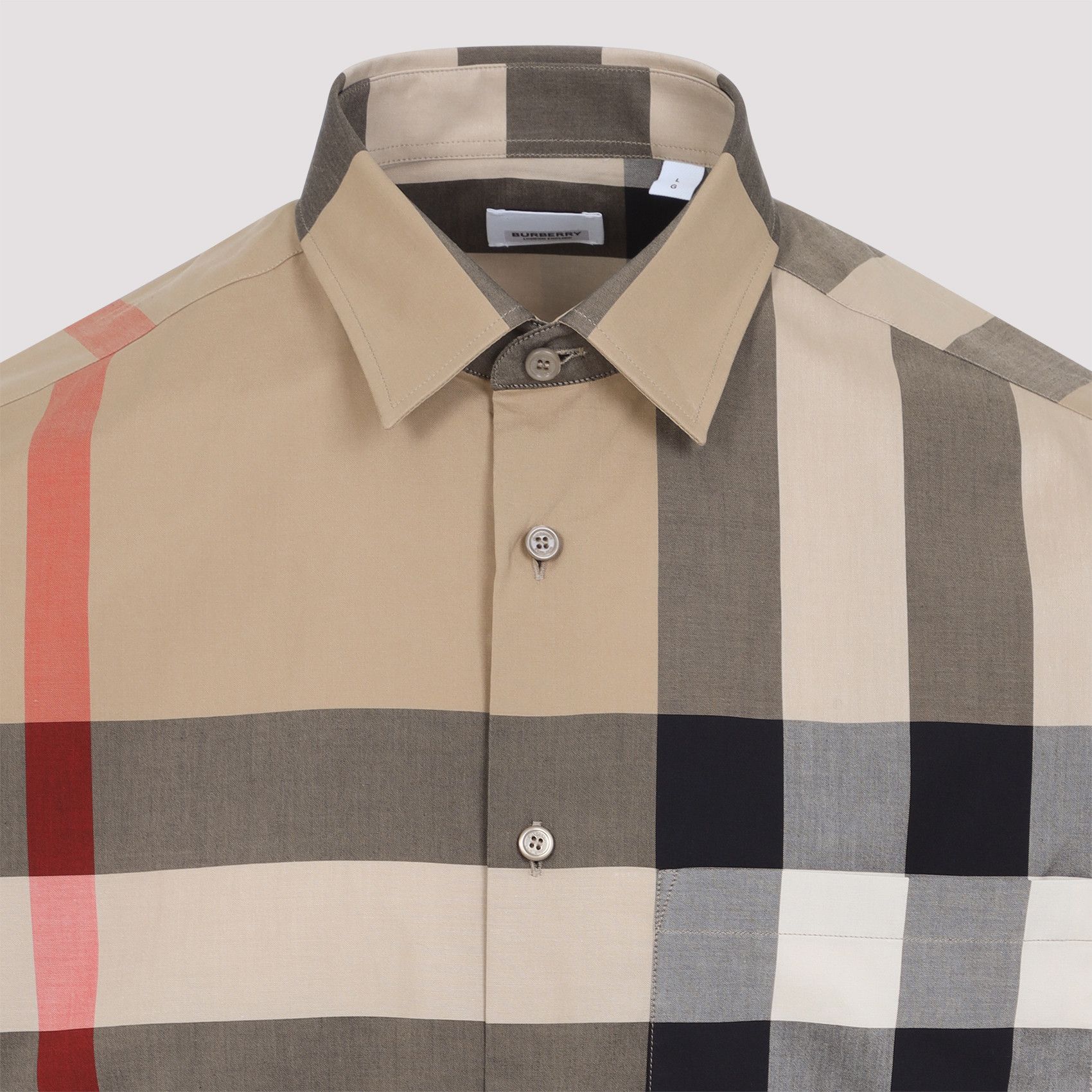 Burberry Burberry SS Summerton Shirt Size US L / EU 52-54 / 3 - 3 Thumbnail