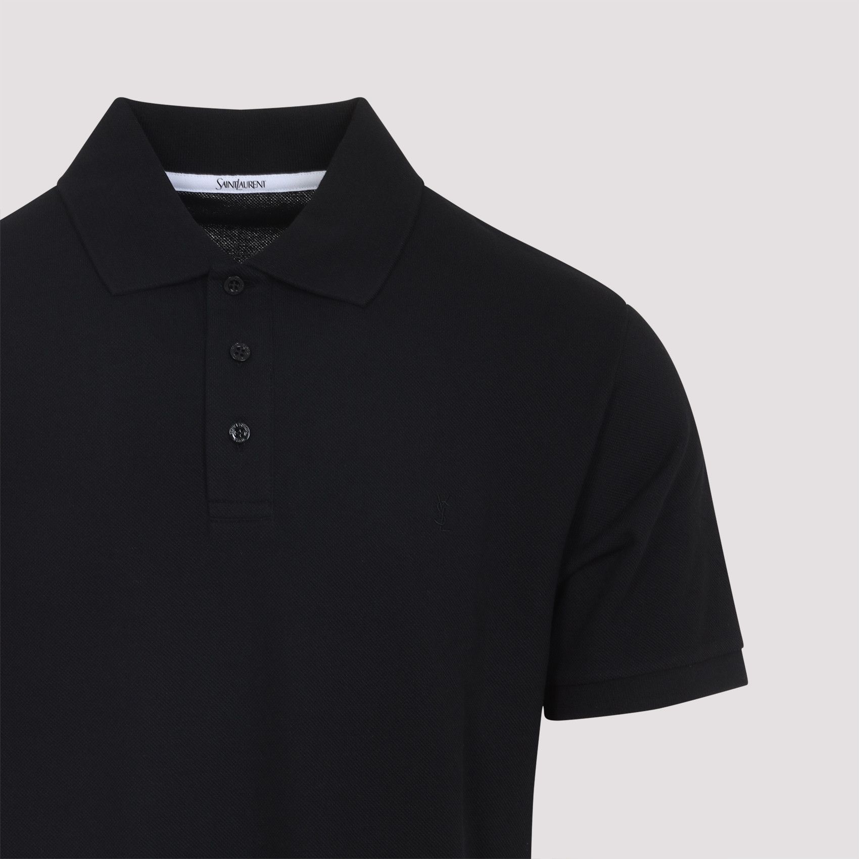 Saint Laurent Paris Saint Laurent Cotton Polo Size US S / EU 44-46 / 1 - 3 Thumbnail