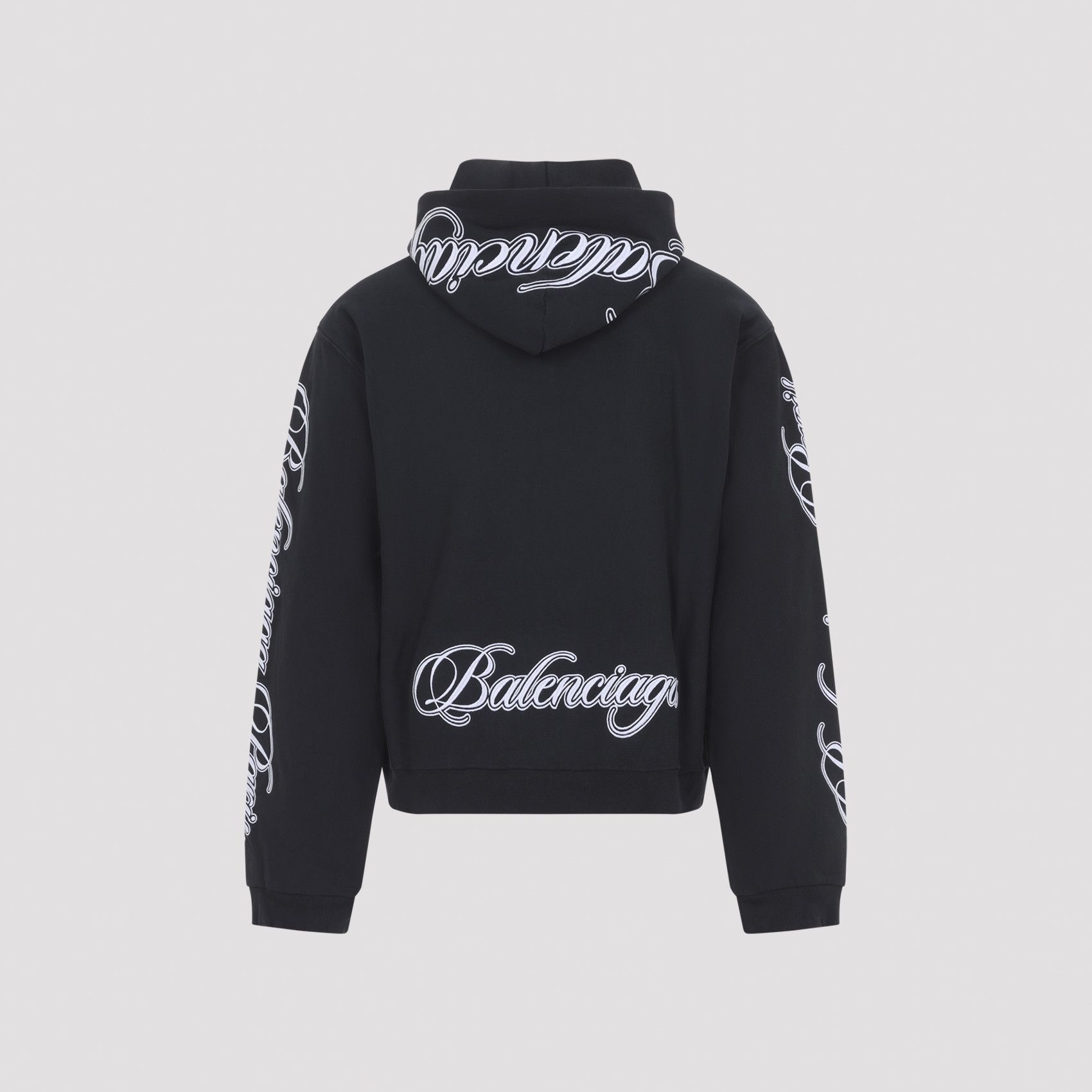 Balenciaga Balenciaga Regular Zip Up Hoodie Size US XL / EU 56 / 4 - 2 Thumbnail