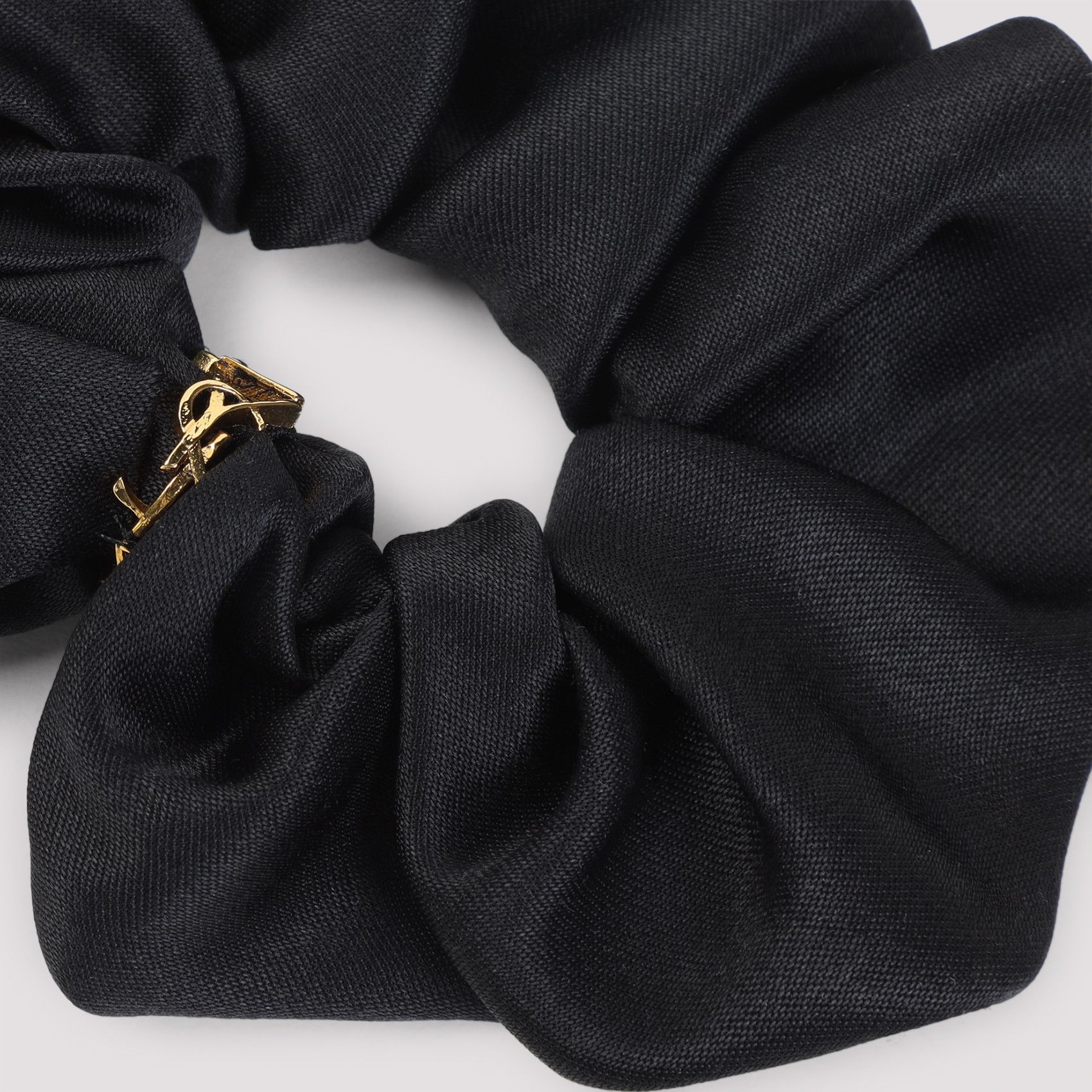 Saint Laurent Paris Saint Laurent Silk Scrunchie Size ONE SIZE - 2 Thumbnail