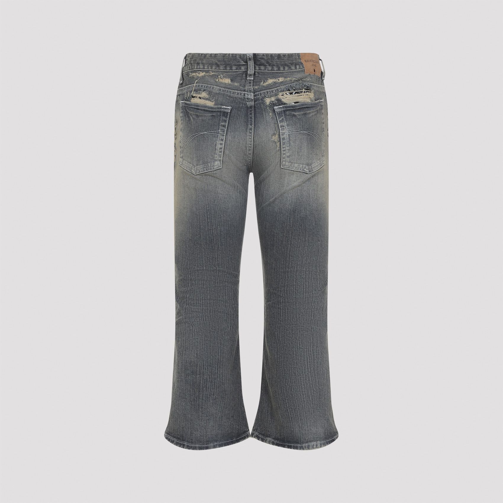 Balenciaga Balenciaga Laced Flared Capri Jeans Size 26" / US 2 / IT 38 - 2 Thumbnail