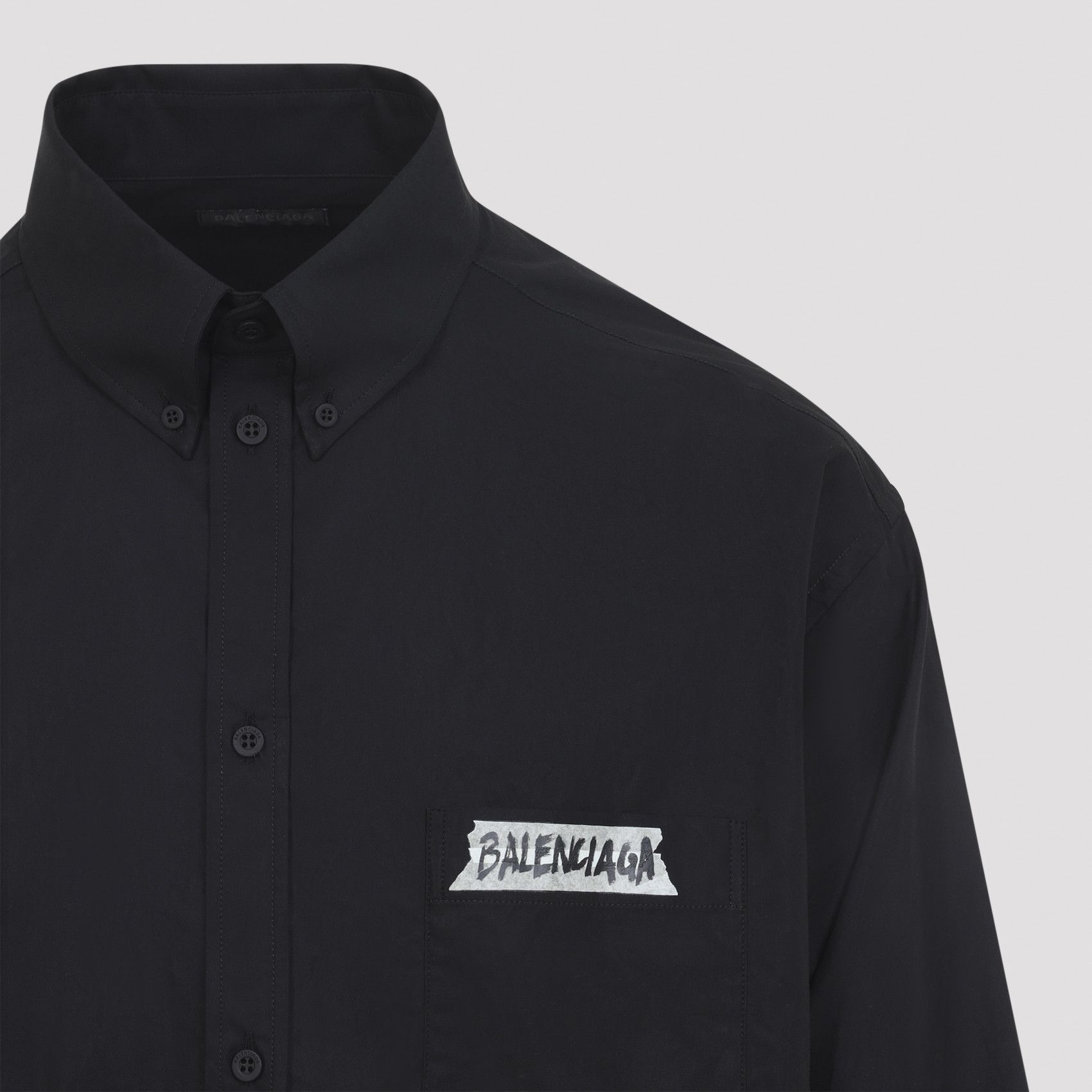 Balenciaga Balenciaga LS Large Fit Shirt Size US M / EU 48-50 / 2 - 3 Thumbnail