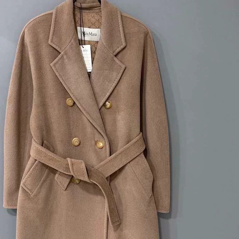 Max Mara maxmara classic double-breasted coat Size US L / EU 52-54 / 3 - 2 Thumbnail