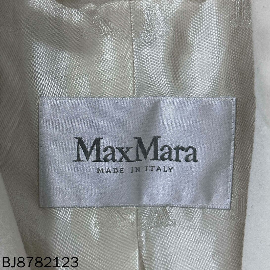 Max Mara white short coat 101801 by MaxMara Size US S / EU 44-46 / 1 - 6 Thumbnail