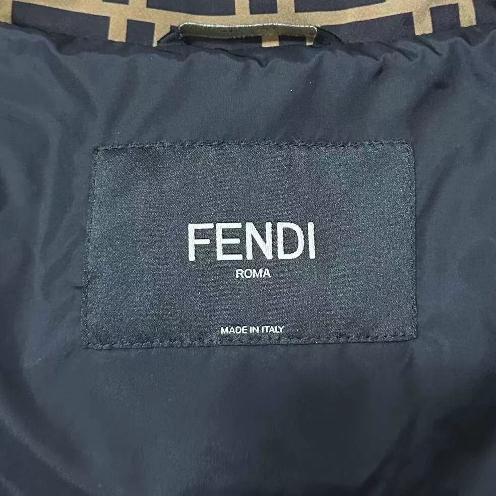 Fendi Fendi Monogram Puffer Jacket Size US S / EU 44-46 / 1 - 4 Thumbnail