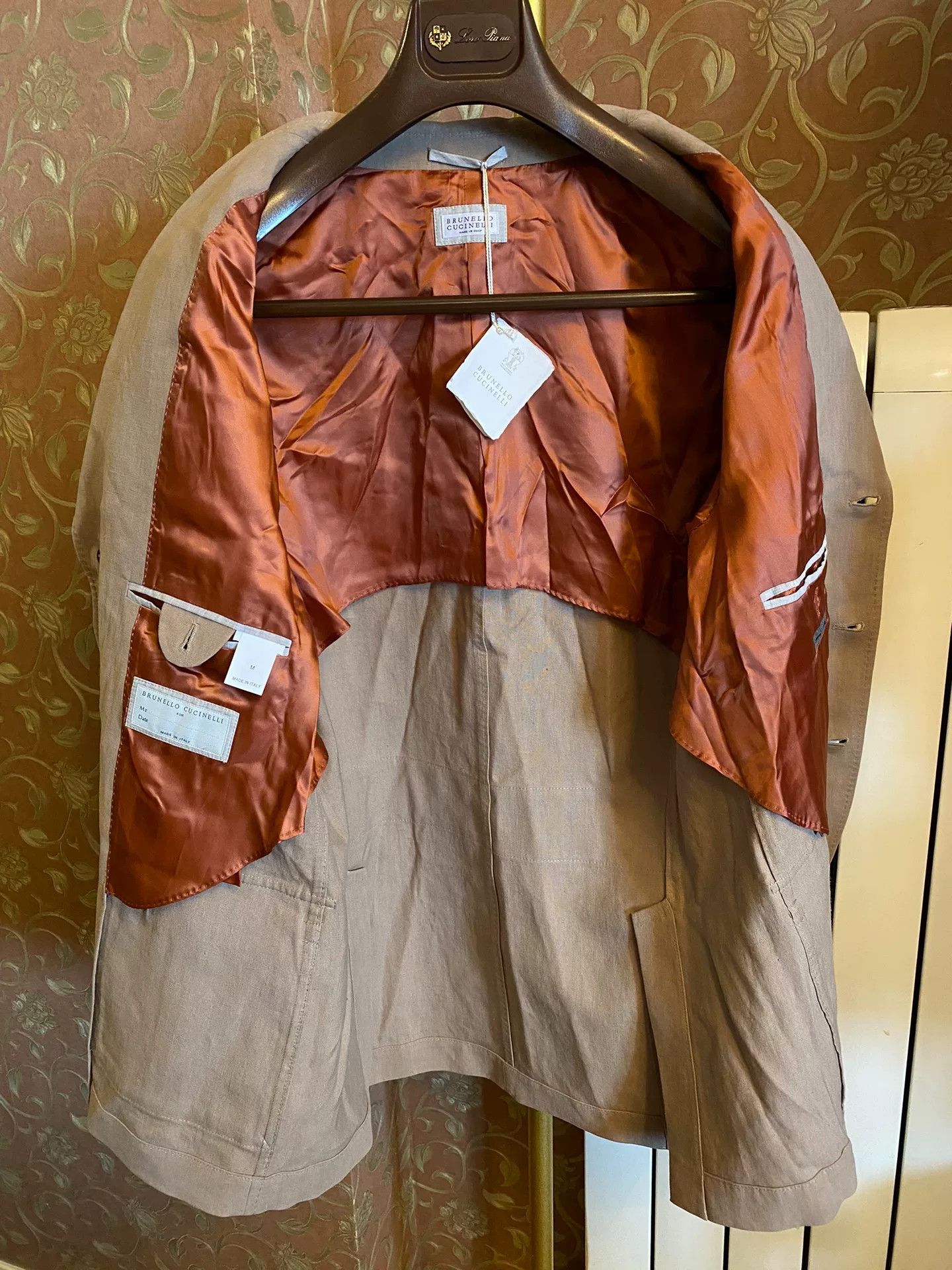 Brunello Cucinelli Brunello Cucinelli Linen Safari Jacket Size US M / EU 48-50 / 2 - 5 Thumbnail
