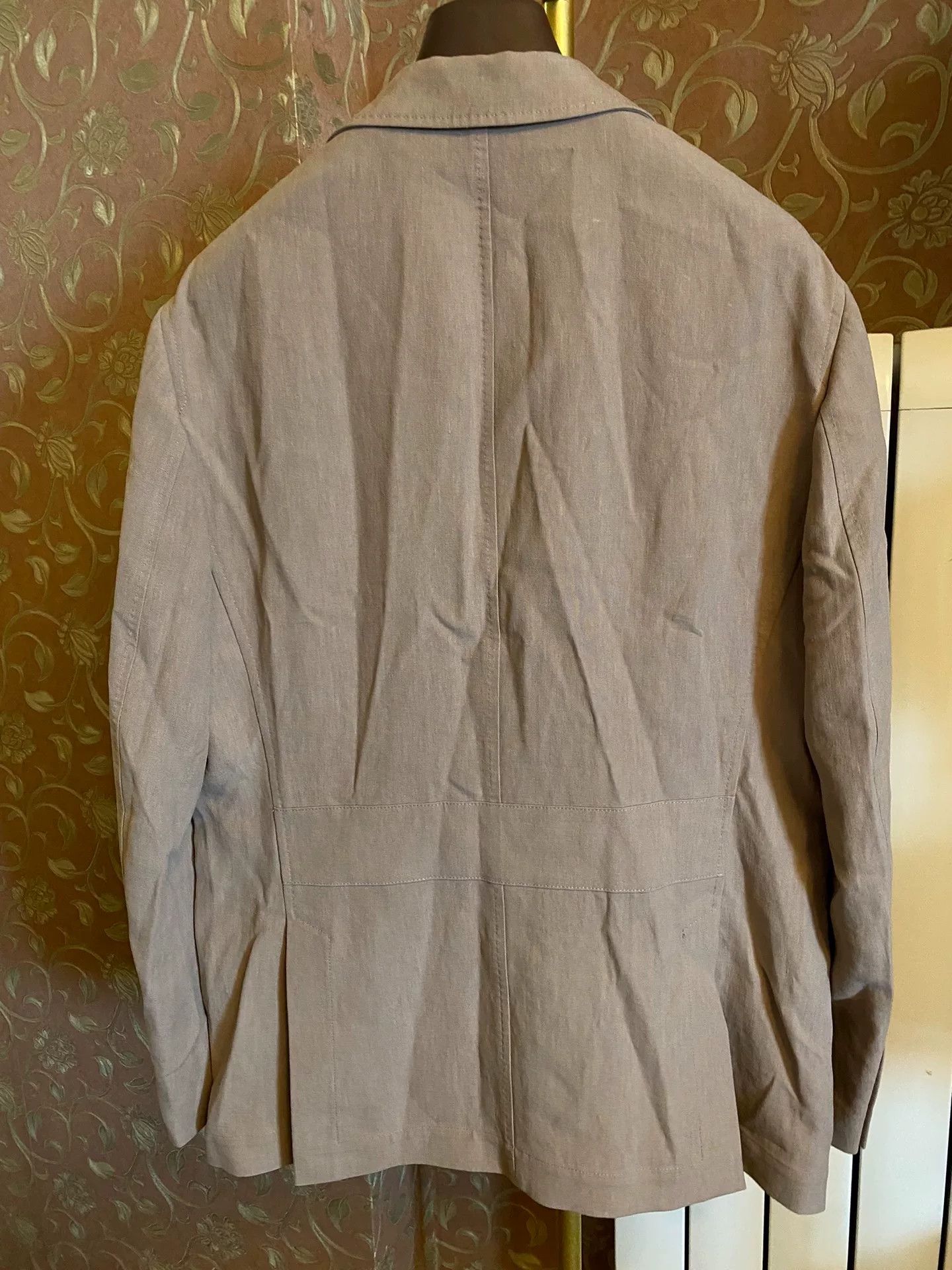 Brunello Cucinelli Brunello Cucinelli Linen Safari Jacket Size US M / EU 48-50 / 2 - 3 Thumbnail