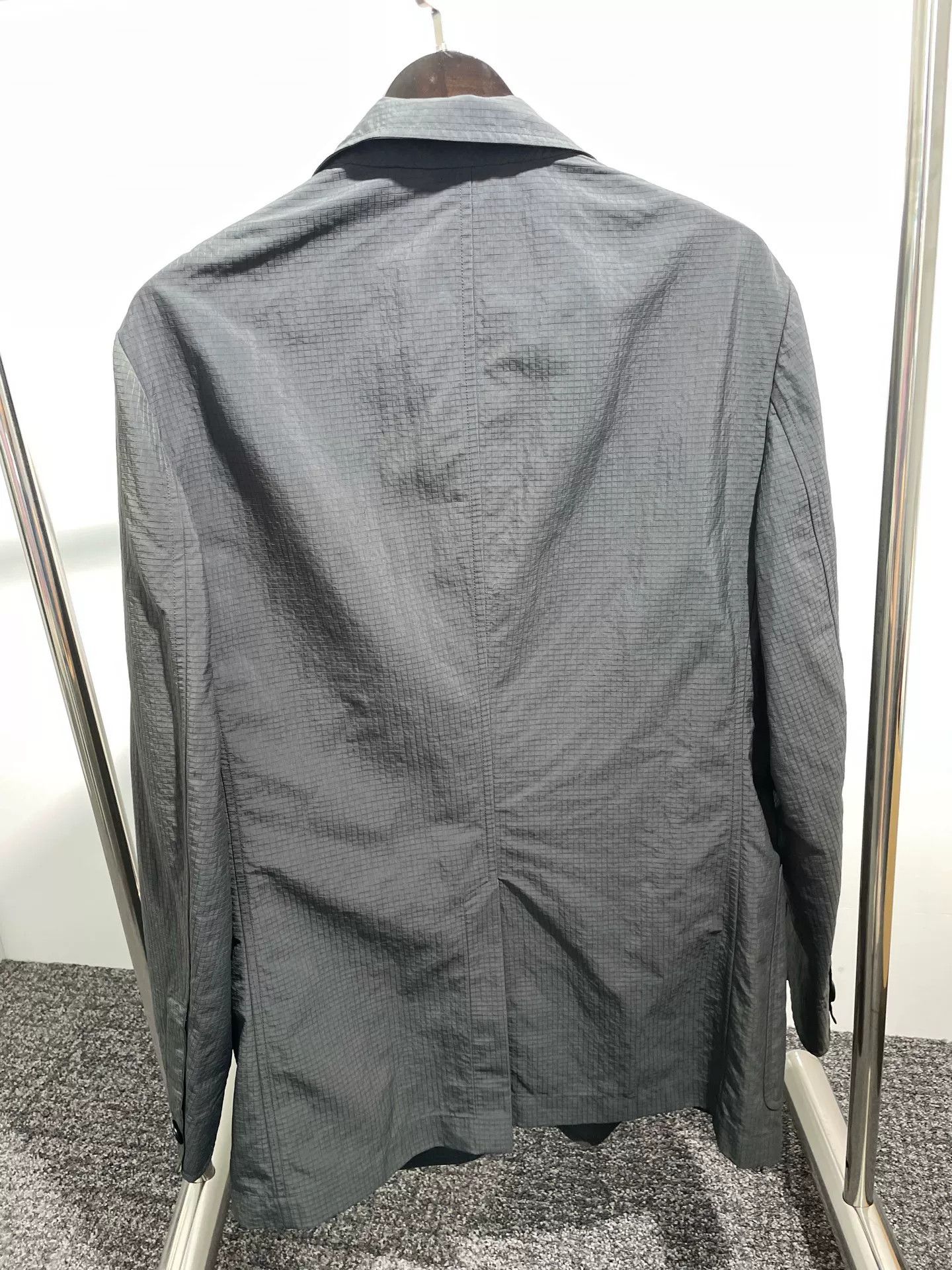 Hermes Hermes Seersucker Tech Fabric Blazer Size US L / EU 52-54 / 3 - 2 Thumbnail