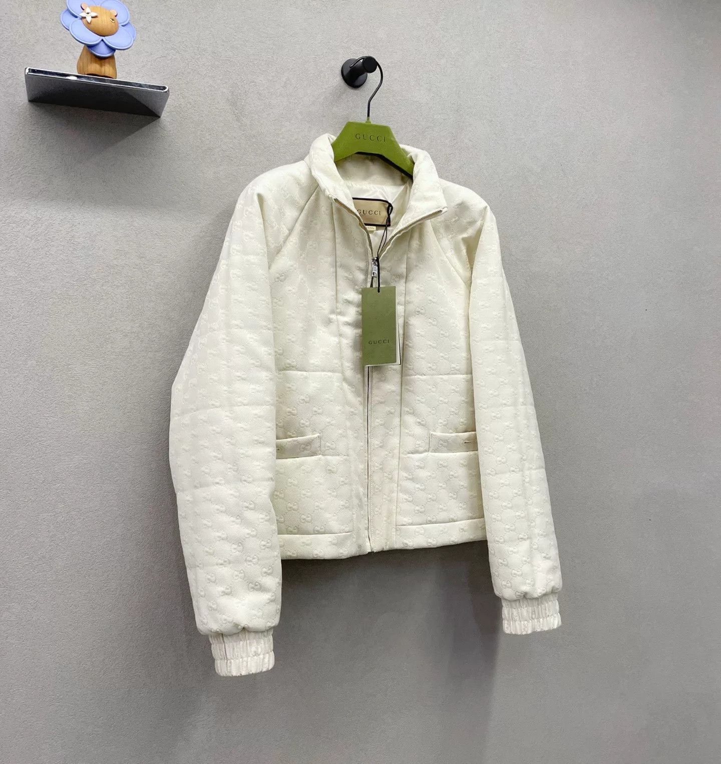 Gucci Gucci Cream High-Neck Ski Jacket Size US M / EU 48-50 / 2 - 3 Thumbnail