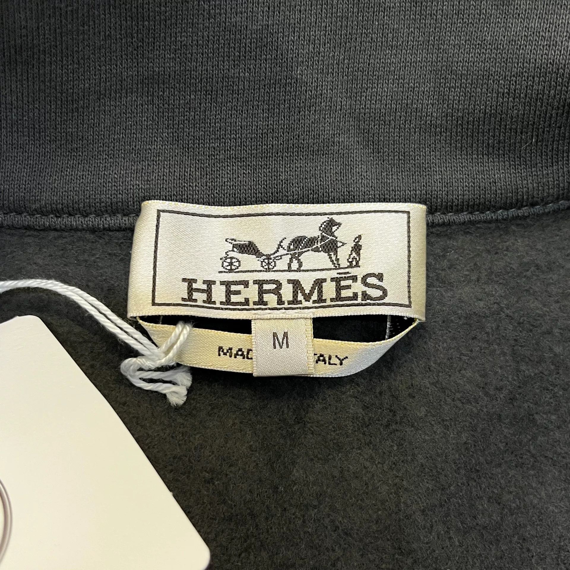 Hermes Hermes Stand Collar Fleece Sweatshirt M Size US M / EU 48-50 / 2 - 4 Thumbnail