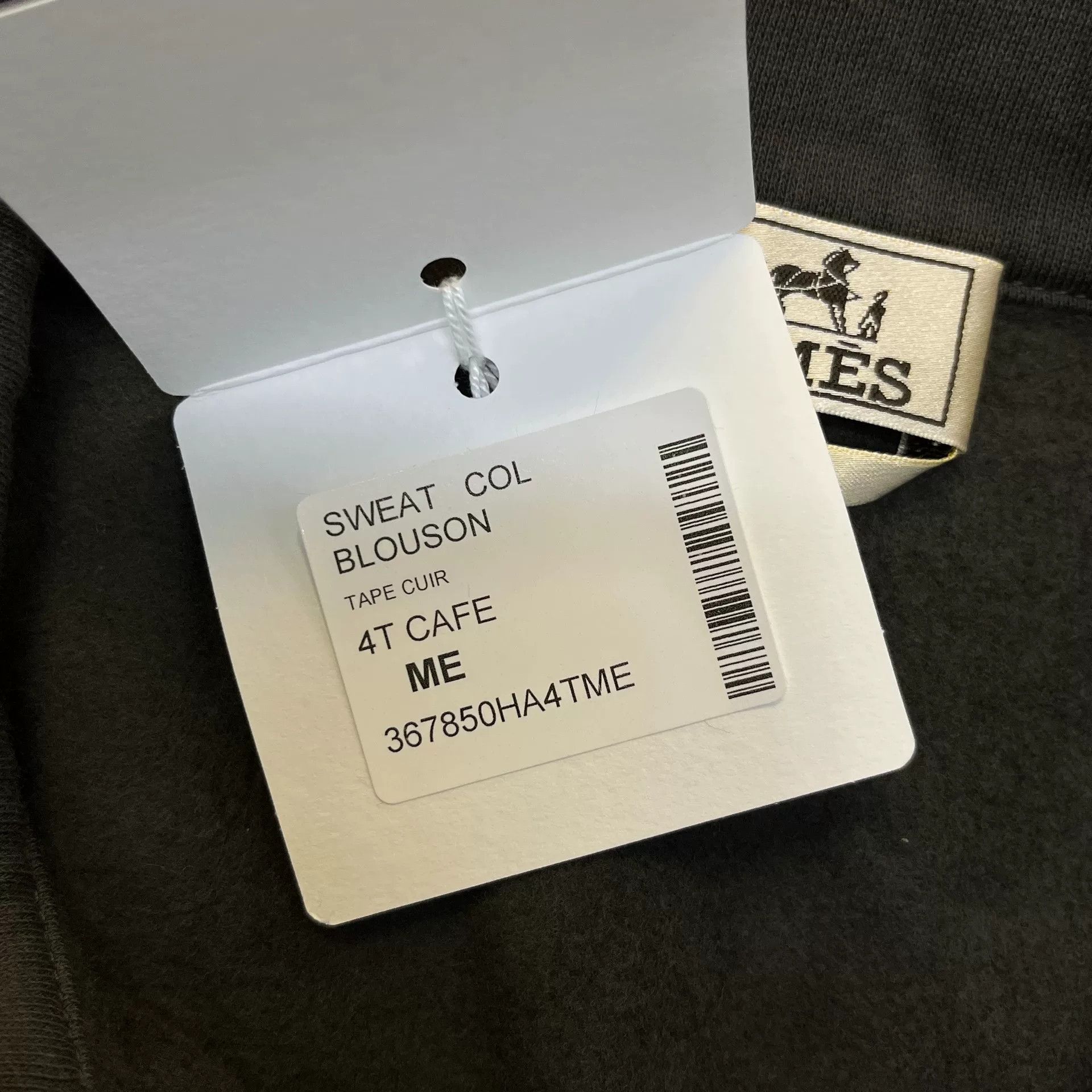 Hermes Hermes Stand Collar Fleece Sweatshirt M Size US M / EU 48-50 / 2 - 5 Thumbnail