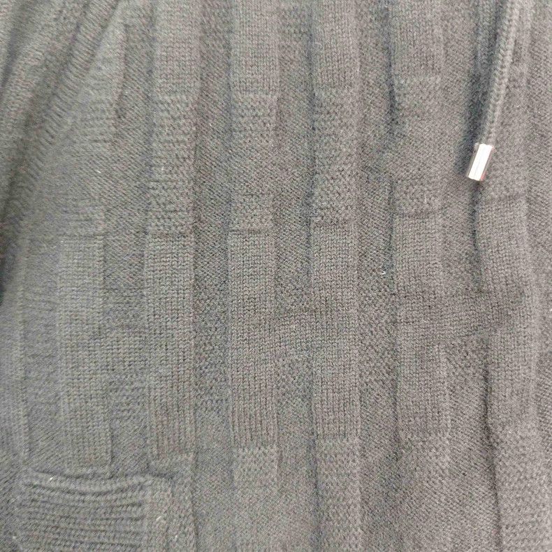 Hermes Hermes Black Hooded Wool Zip Cardigan Size US S / EU 44-46 / 1 - 8 Thumbnail