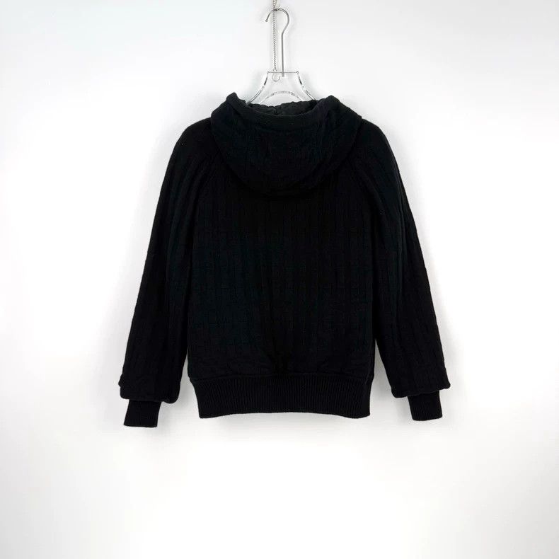 Hermes Hermes Black Hooded Wool Zip Cardigan Size US S / EU 44-46 / 1 - 4 Thumbnail