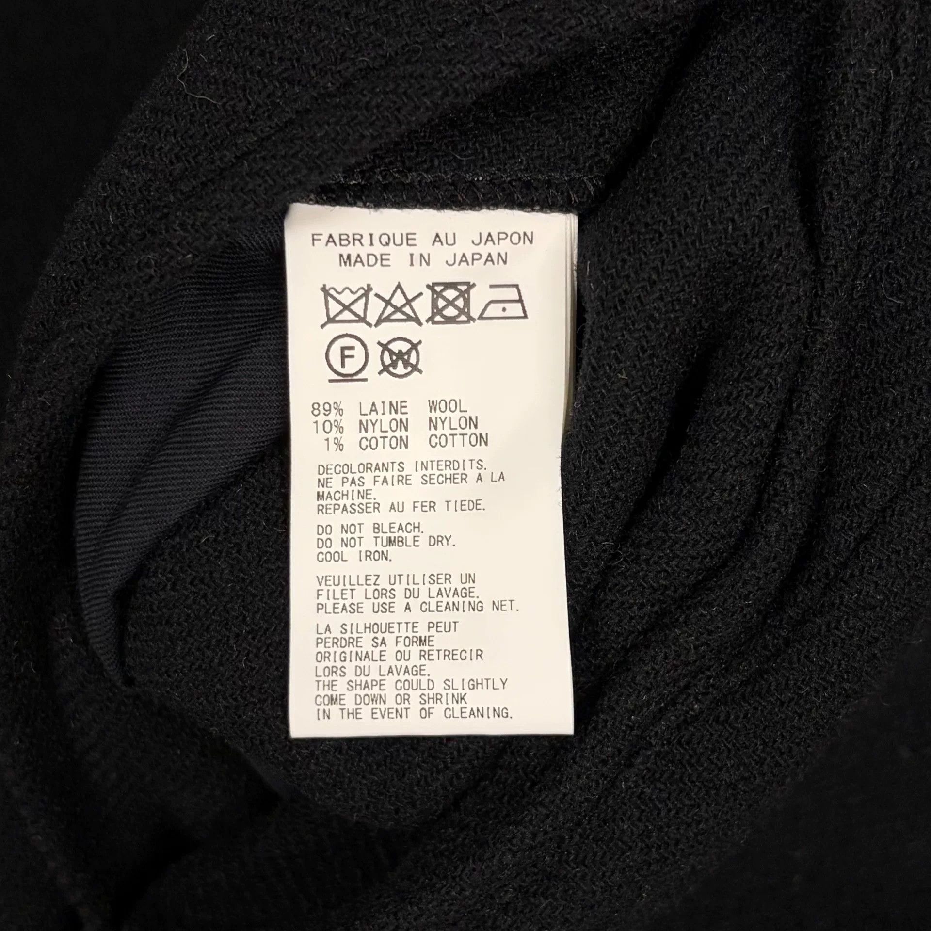 Yohji Yamamoto Yohji Yamamoto Houndstooth Wool Coat Size US S / EU 44-46 / 1 - 8 Thumbnail
