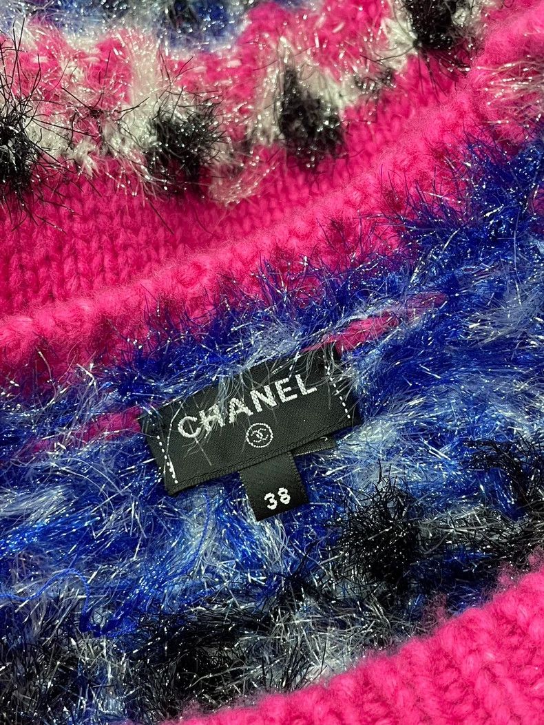 Chanel Chanel 21K Pink Cashmere Knit Sweater Size US M / EU 48-50 / 2 - 4 Thumbnail