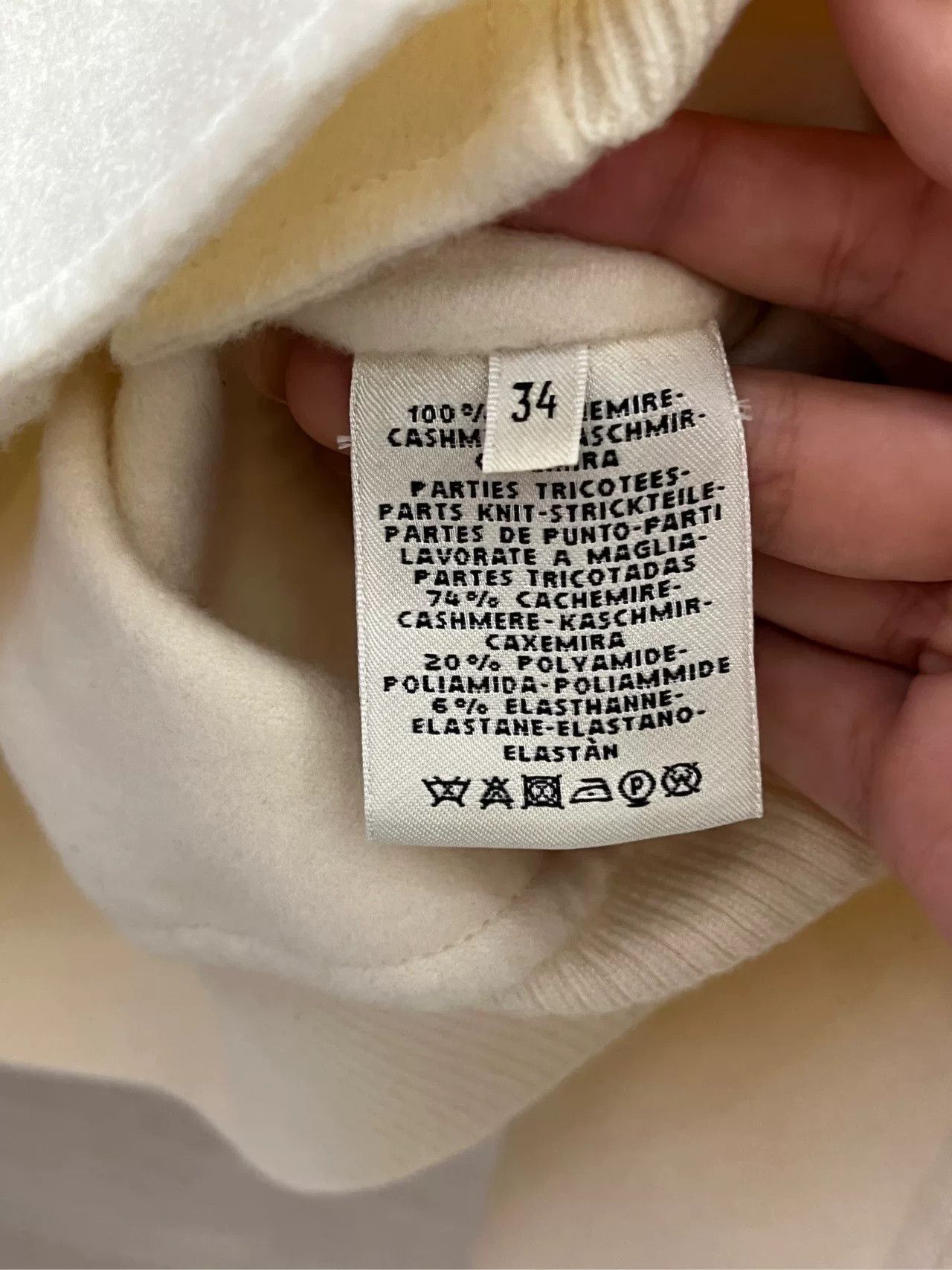 Hermes Hermes Cashmere Beige Casual Short Coat Size US S / EU 44-46 / 1 - 7 Thumbnail