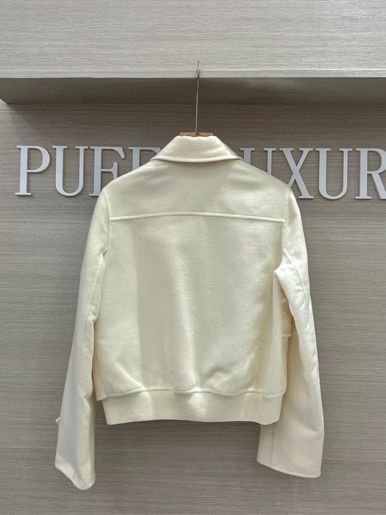 Hermes Hermes Cashmere Beige Casual Short Coat Size US S / EU 44-46 / 1 - 2 Thumbnail