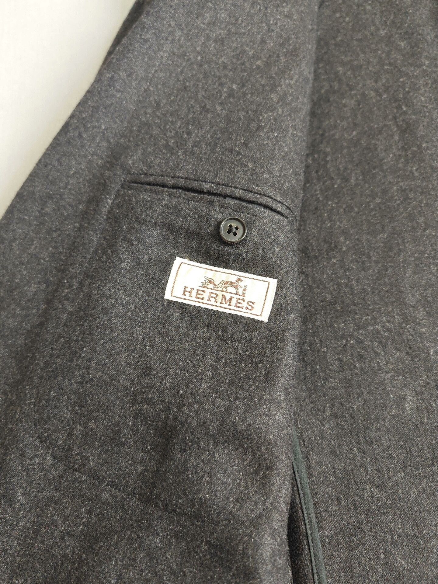 Hermes Men's Cashmere Suit Jacket