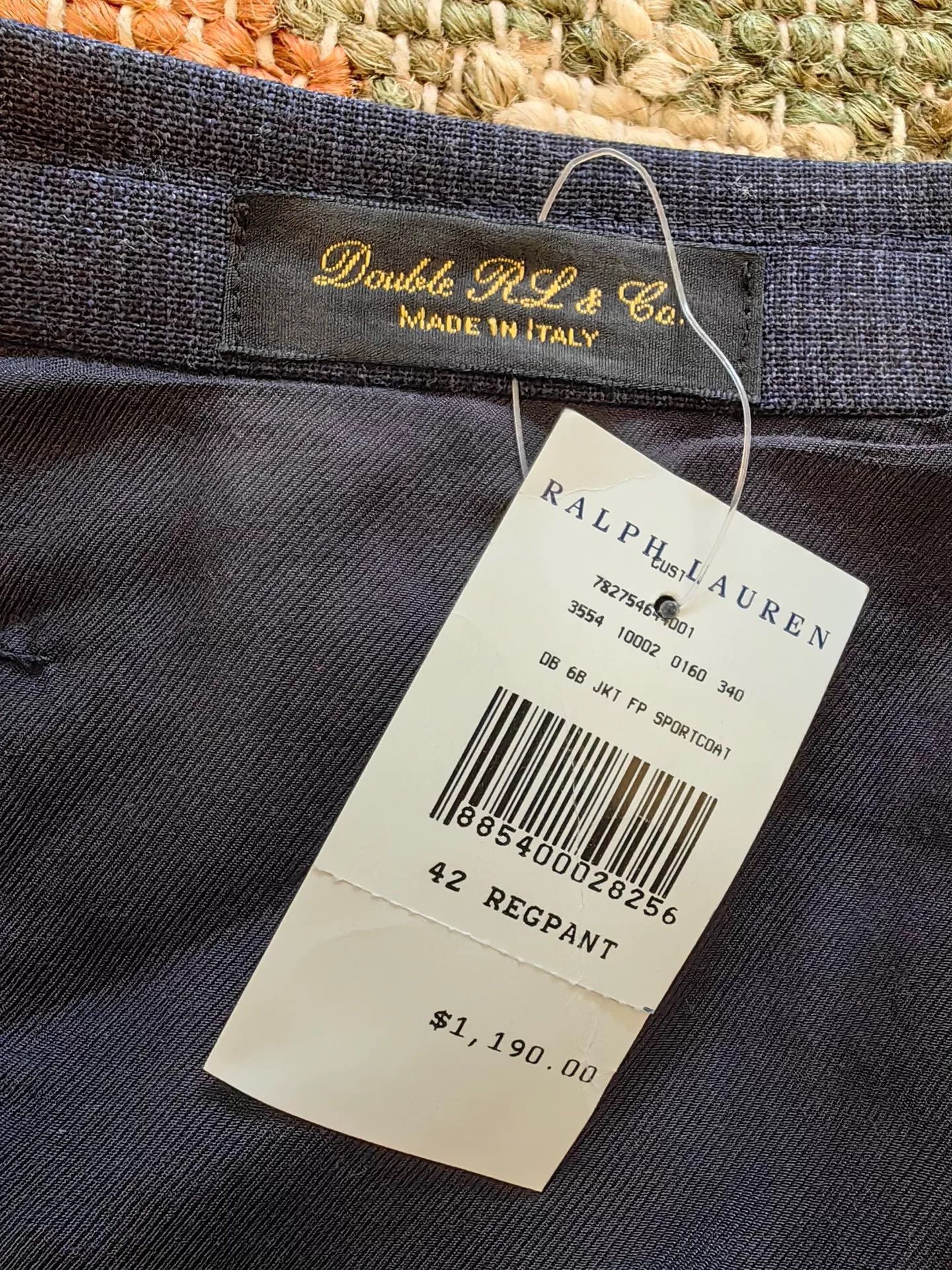 RRL Ralph Lauren RRL Plaid Dobby Suit Jacket Size US L / EU 52-54 / 3 - 5 Thumbnail