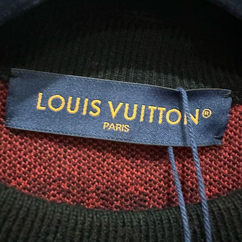Louis Vuitton Louis Vuitton Logo Check Knit Sweater Size US XS / EU 42 / 0 - 5 Thumbnail