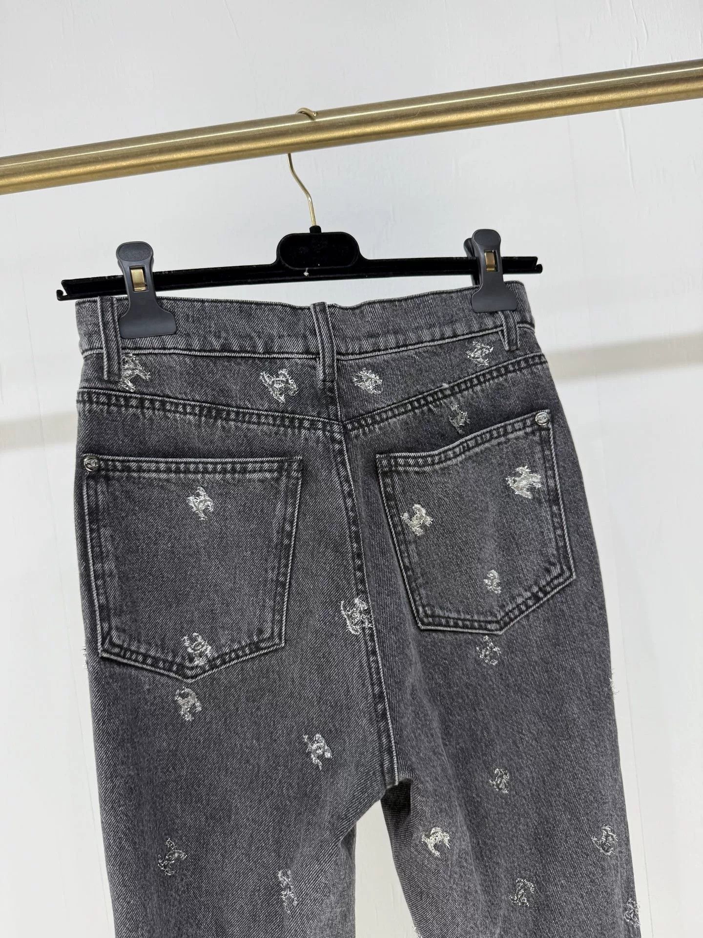 Chanel Chanel 21K CC Sequin Slim Jeans Size US 36 / EU 52 - 5 Thumbnail