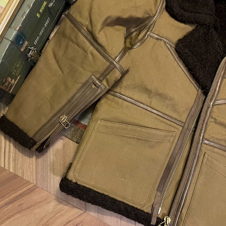 Nigel Cabourn Nigel Cabourn B3 Flight Jacket Size US S / EU 44-46 / 1 - 6 Thumbnail