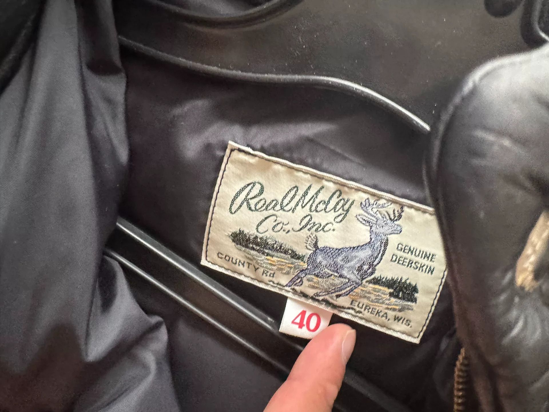 The Real McCoy's real mccoys short leather down jacket Size US M / EU 48-50 / 2 - 2 Thumbnail