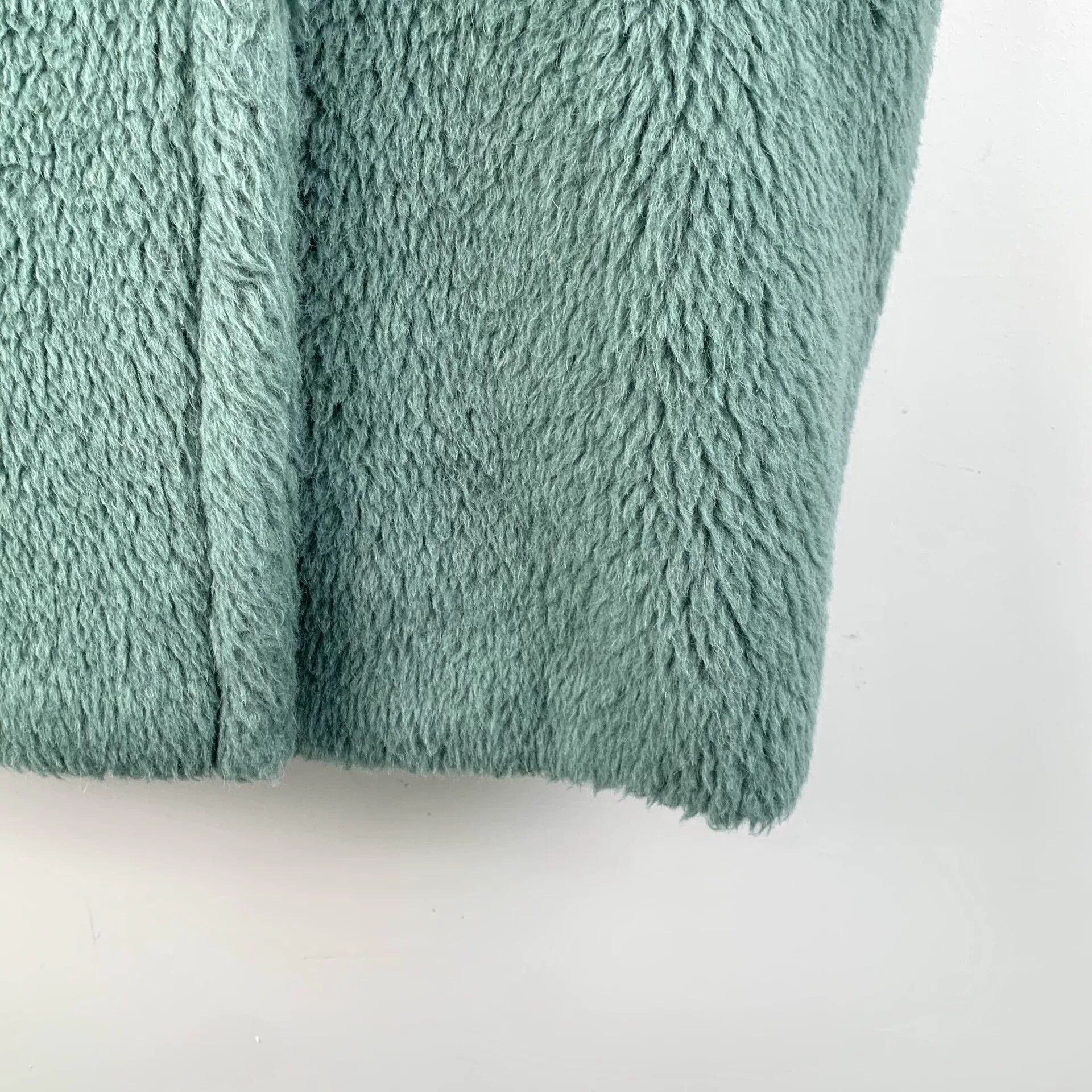 Max Mara maxmara teddy green double-breasted coat Size US XS / EU 42 / 0 - 4 Thumbnail