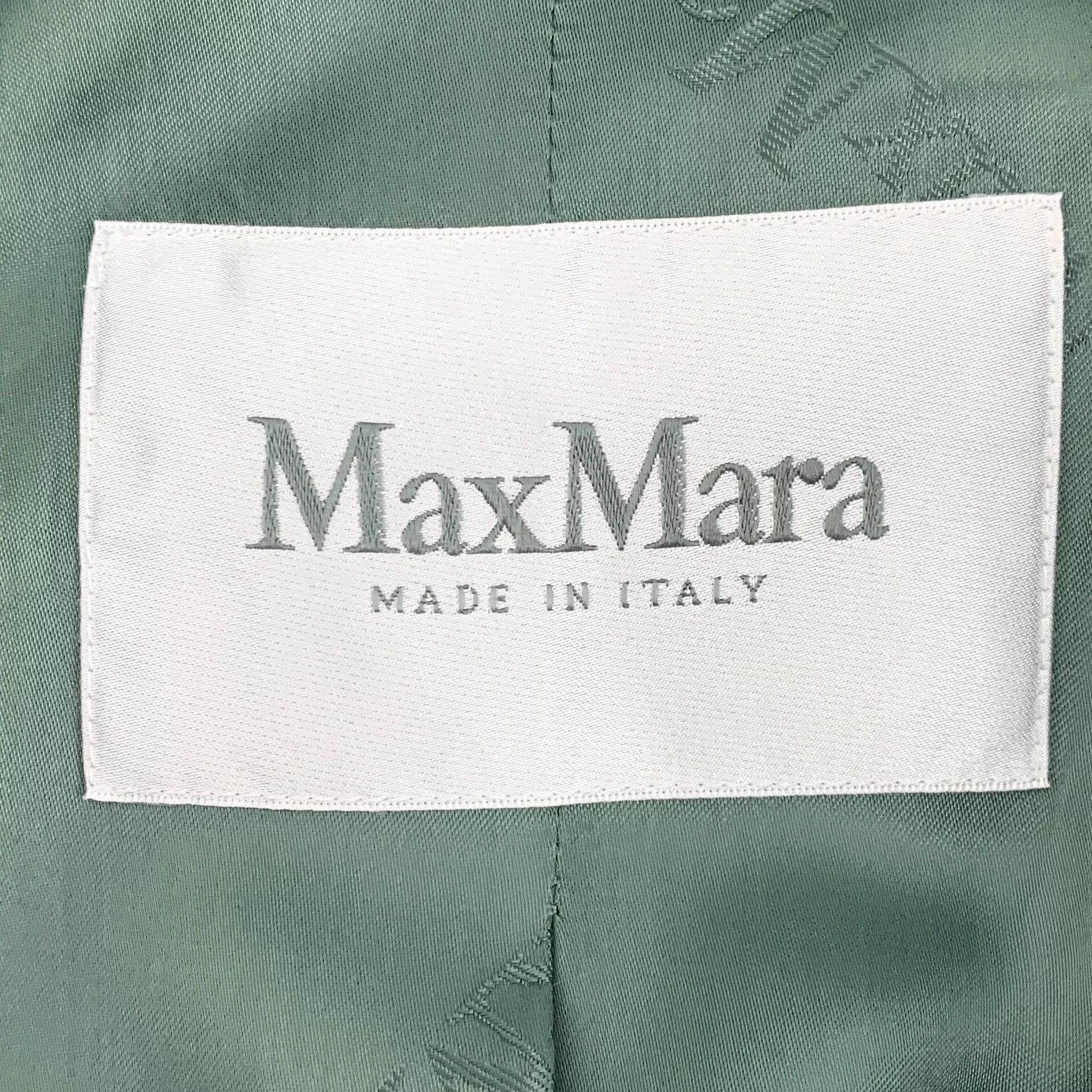 Max Mara maxmara teddy green double-breasted coat Size US XS / EU 42 / 0 - 5 Thumbnail