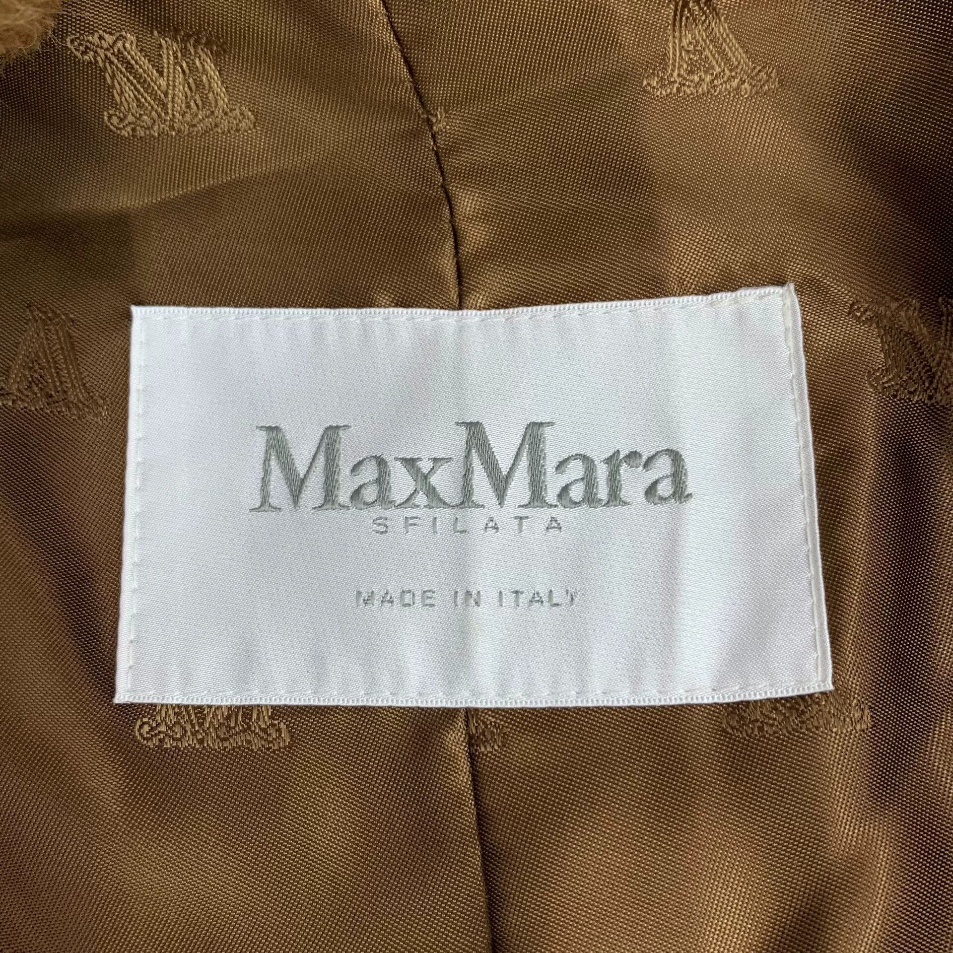 Max Mara maxmara nebula brown double-breasted coat Size US M / EU 48-50 / 2 - 5 Thumbnail