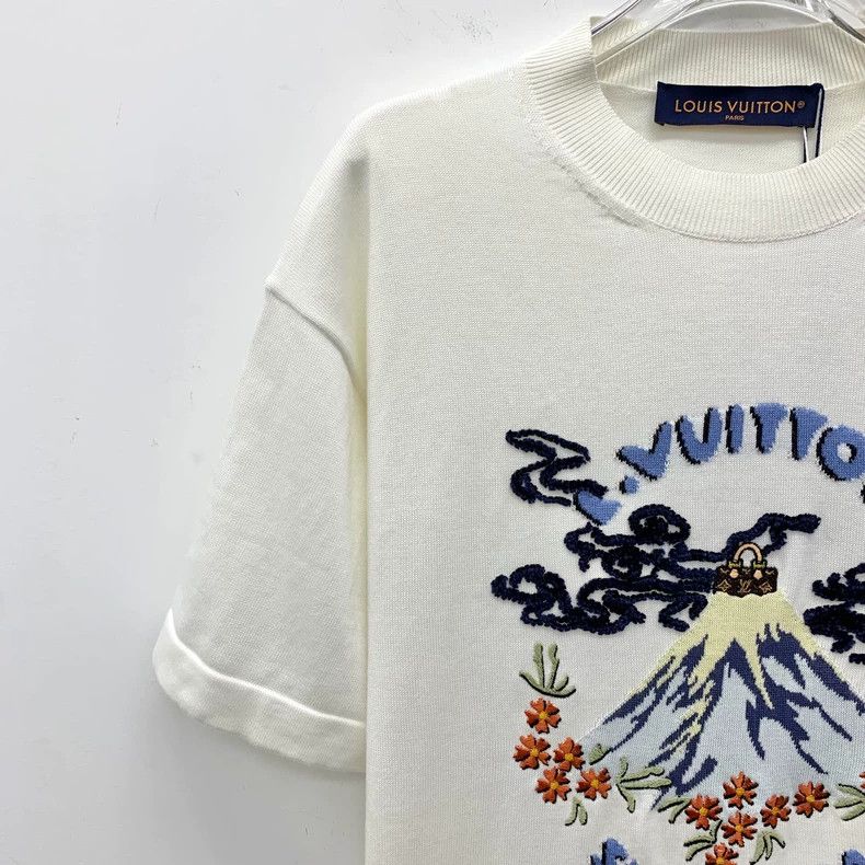 Louis Vuitton Louis Vuitton x Nigo Snow Mountain Embroidered Knitwear Size US XS / EU 42 / 0 - 3 Thumbnail