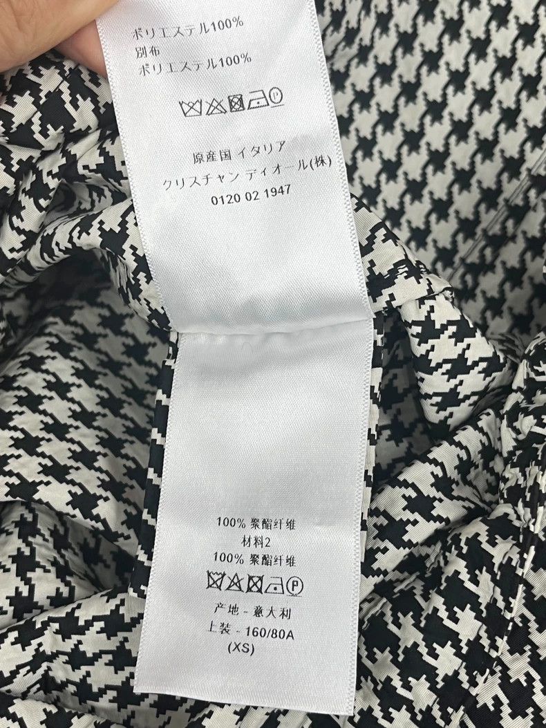 Dior Dior Houndstooth Windbreaker Coat Size US XS / EU 42 / 0 - 6 Thumbnail