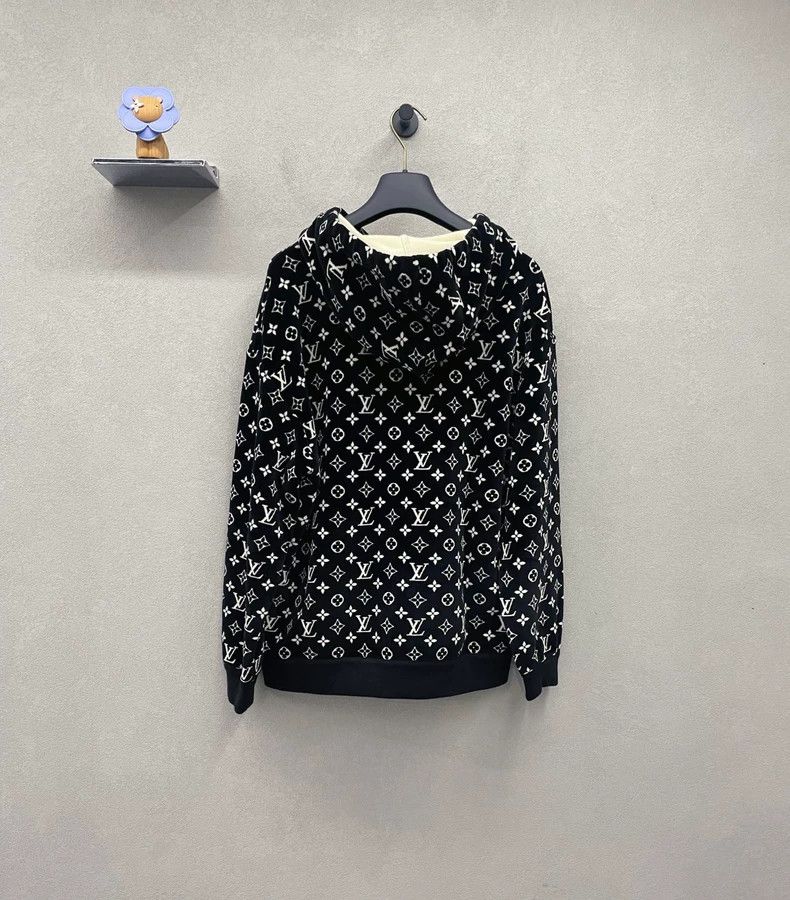 Louis Vuitton Louis Vuitton Monogram Black Hoodie Size US M / EU 48-50 / 2 - 3 Thumbnail