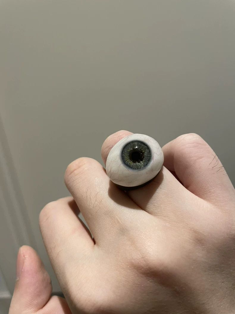 Carol Christian Poell Carol Christian Poell Eyeball Ring Size ONE SIZE - 4 Thumbnail
