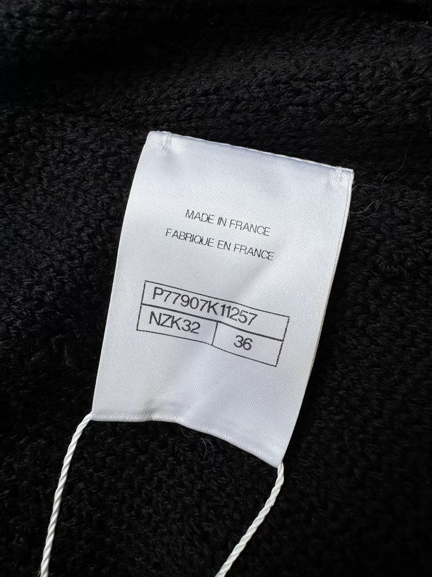 Chanel Chanel Blue Black Wool Mini Skirt Size US 36 / EU 52 - 5 Thumbnail