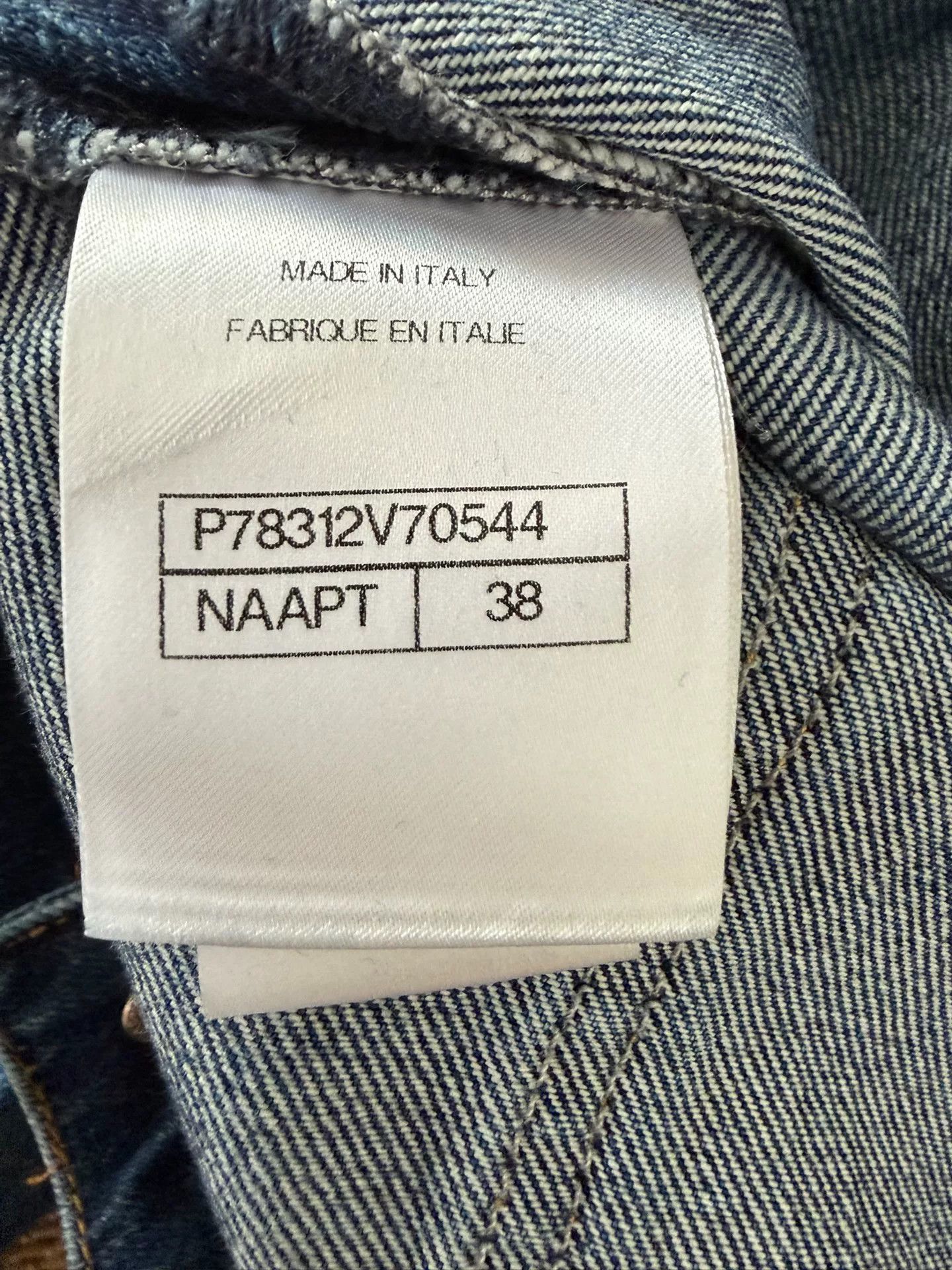 Chanel Chanel Side Zip Wide-Leg Denim Jeans Size US 38 / EU 54 - 5 Thumbnail