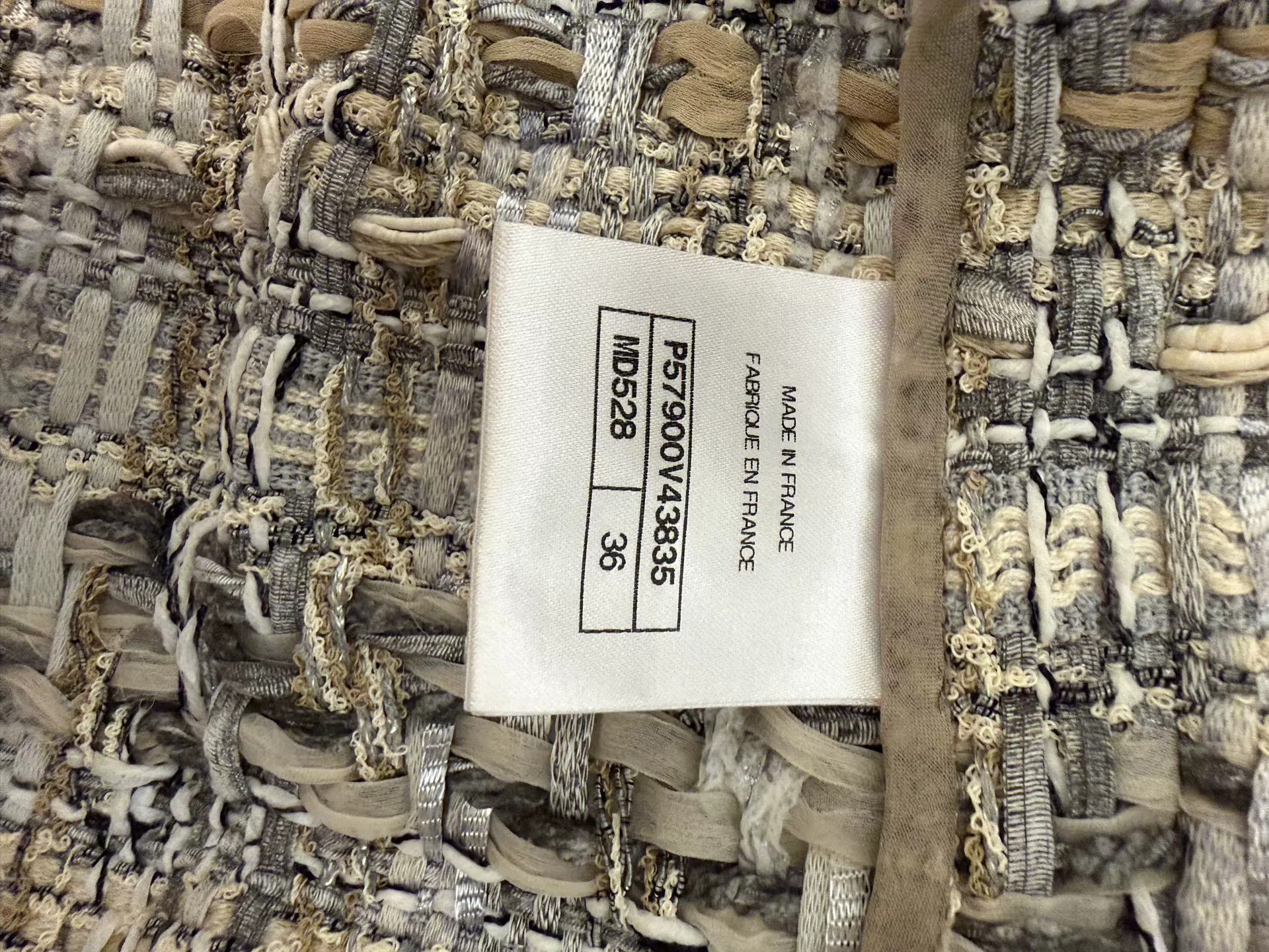 Chanel Chanel 18C Greek Tweed Fringe Dress Size US 36 / EU 52 - 5 Thumbnail