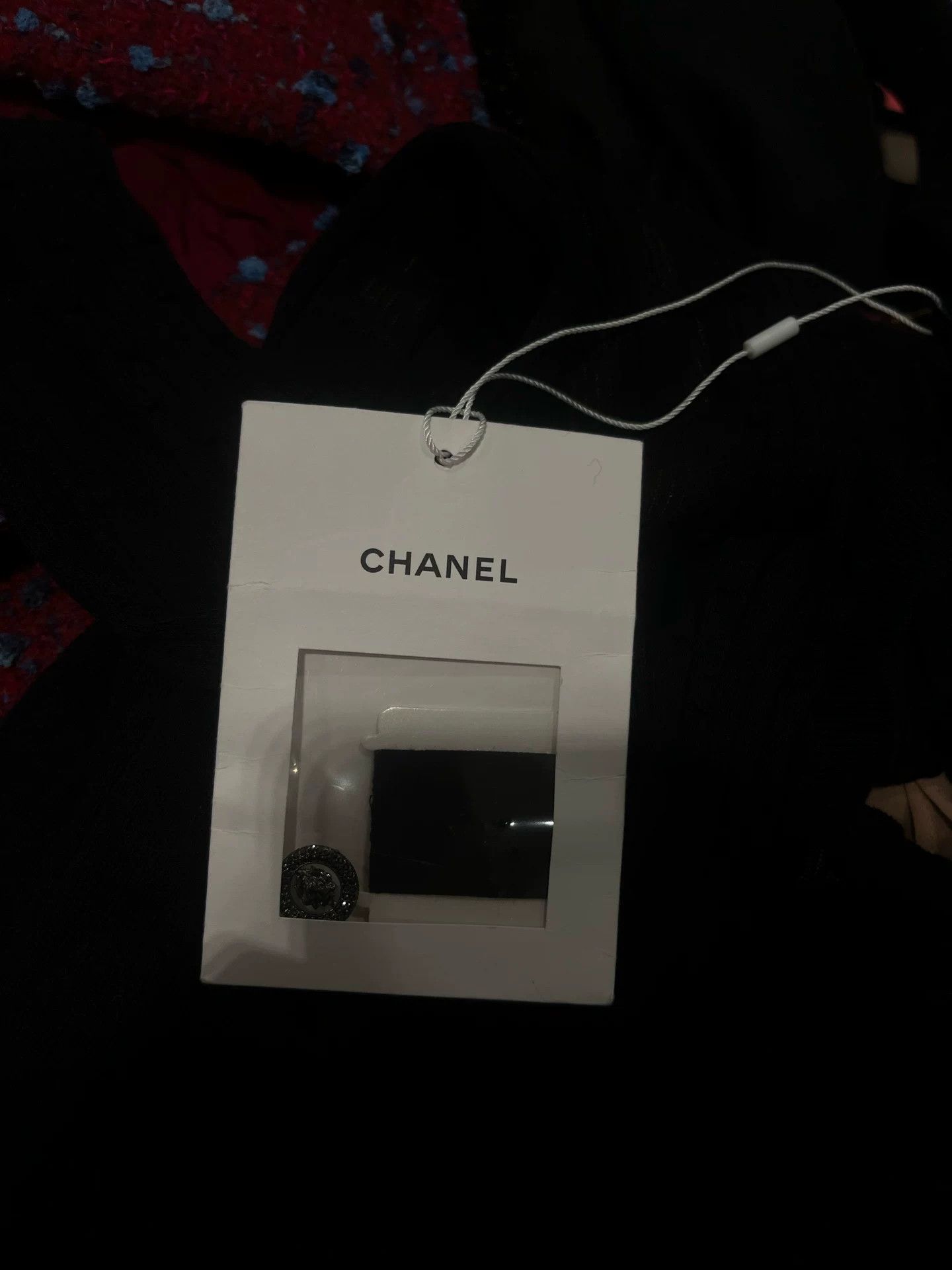 Chanel Chanel 22C Black Knit Long Sleeve Dress Size US 34 / EU 50 - 4 Thumbnail