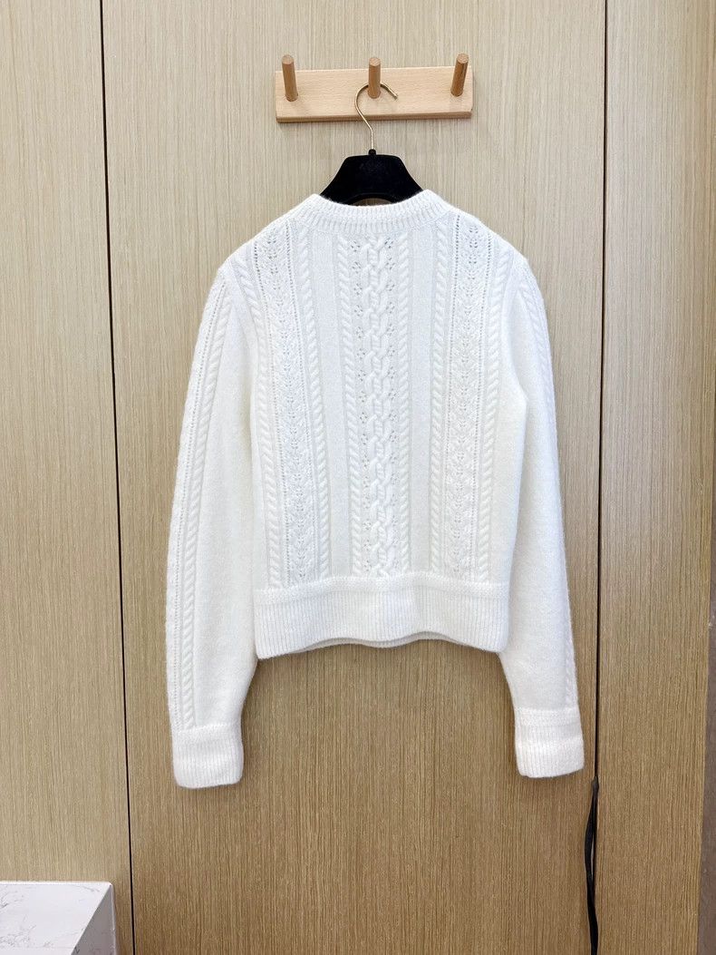 Chanel Chanel Ski Series CC Cable Knit Sweater Size US XS / EU 42 / 0 - 4 Thumbnail