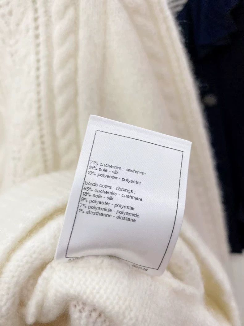 Chanel Chanel Ski Series CC Cable Knit Sweater Size US XS / EU 42 / 0 - 7 Thumbnail