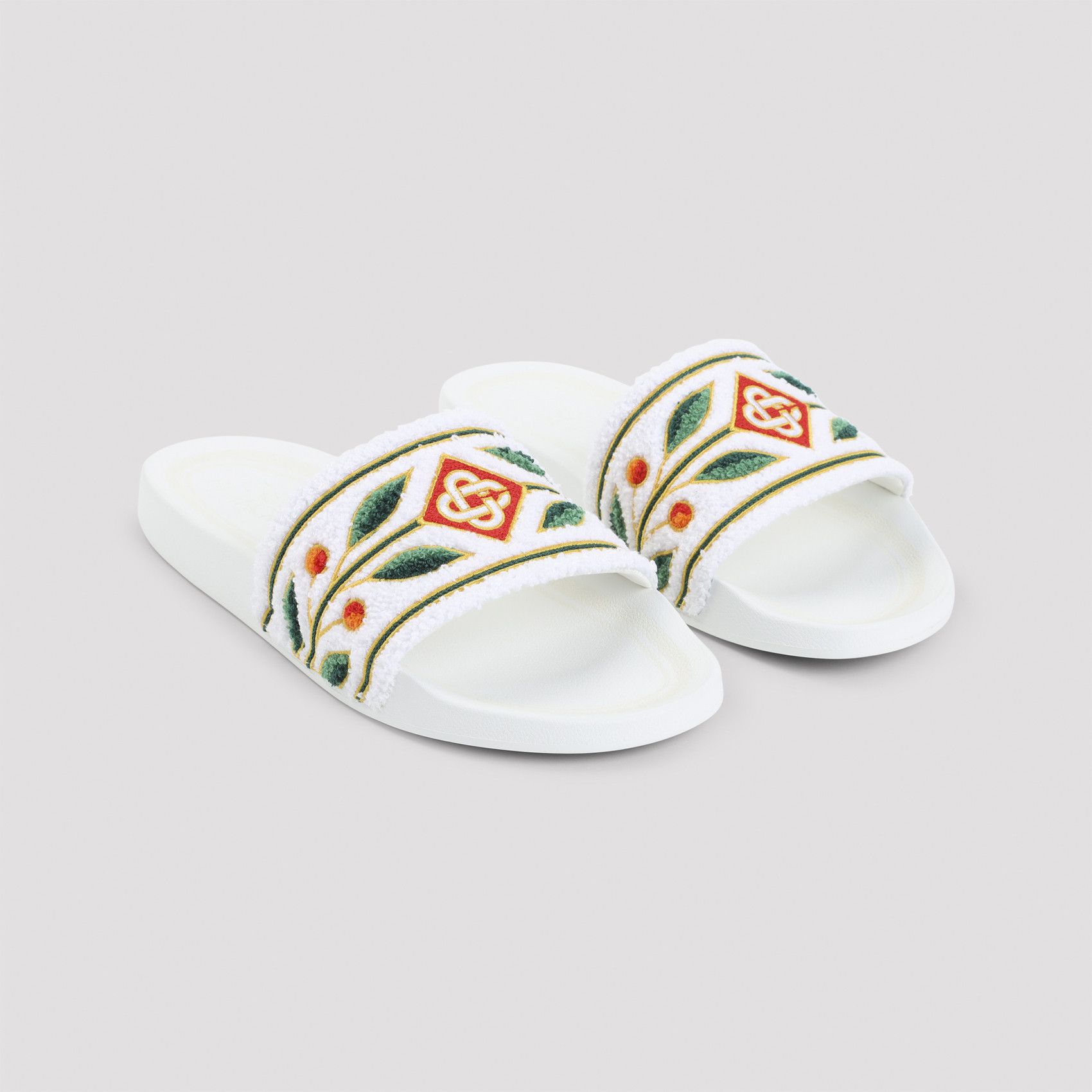 Casablanca Casablanca Embroidered Terry Sandals Size US 9 / EU 42 - 3 Thumbnail