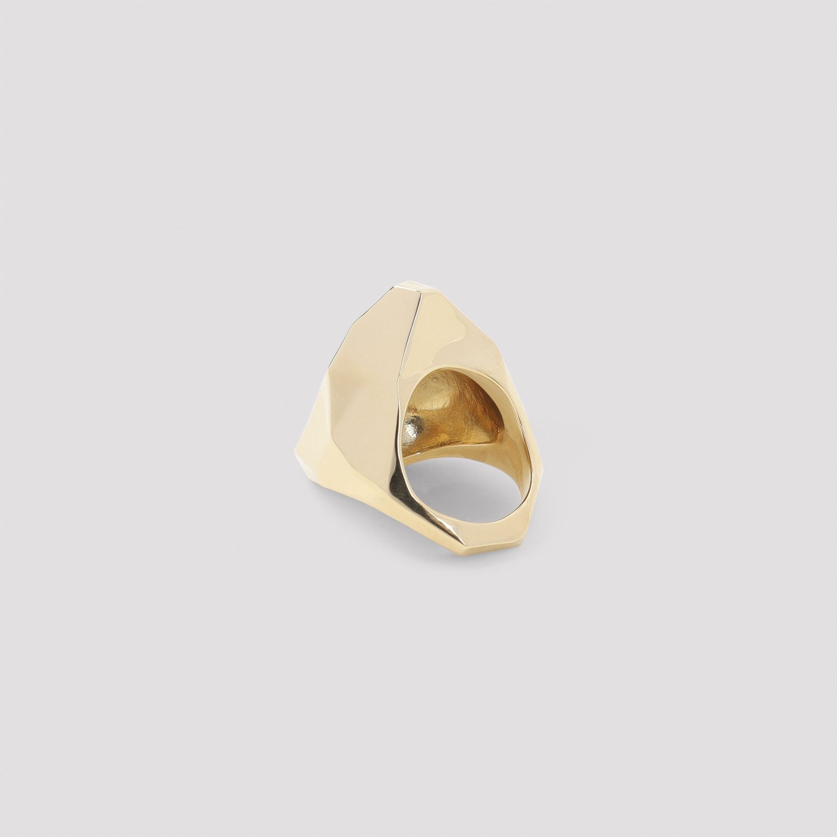 Lanvin Lanvin Cubic Metal Ring Size ONE SIZE - 3 Thumbnail
