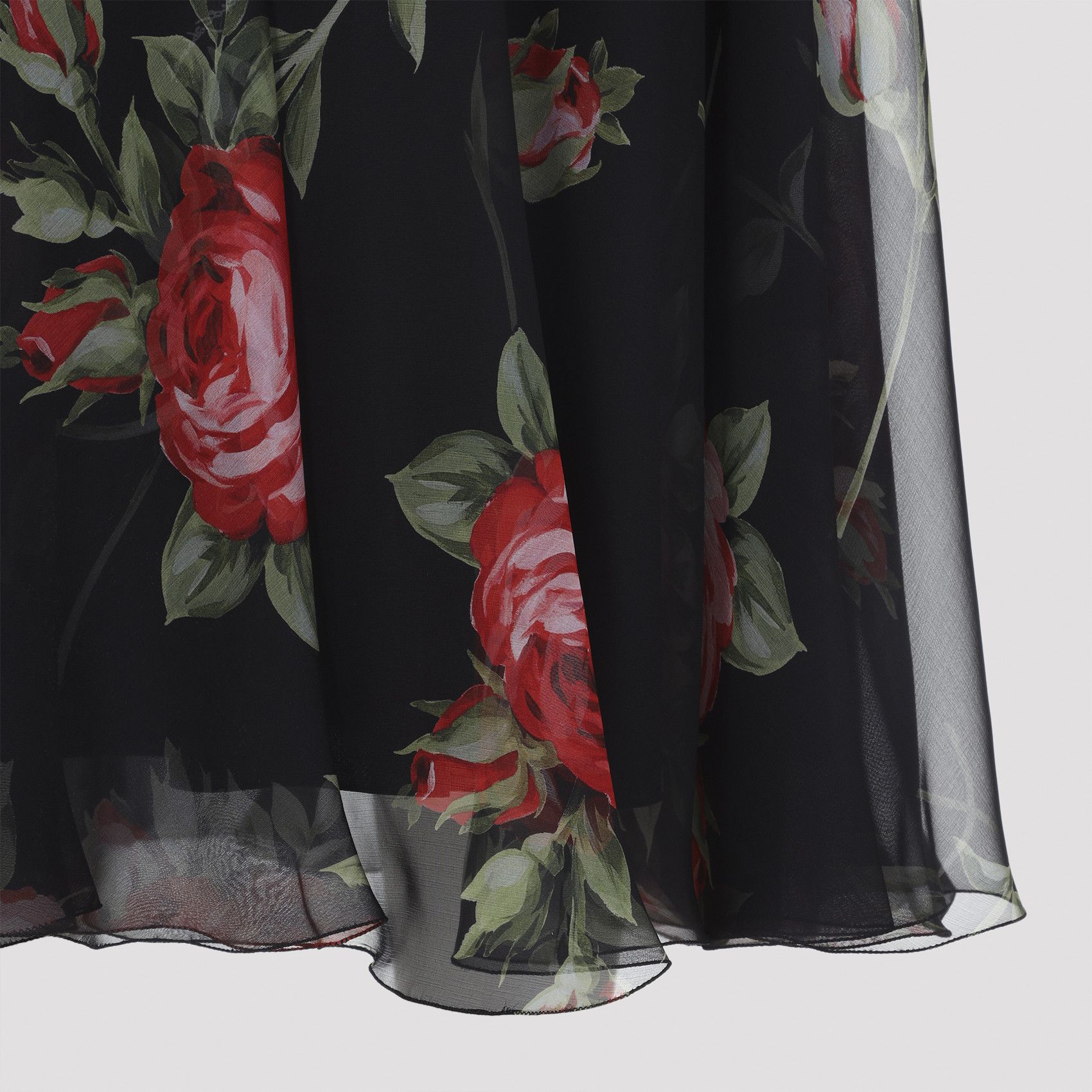 Dolce & Gabbana Dolce & Gabbana Silk Midi Skirt Size 28" / US 6 / IT 42 - 3 Thumbnail
