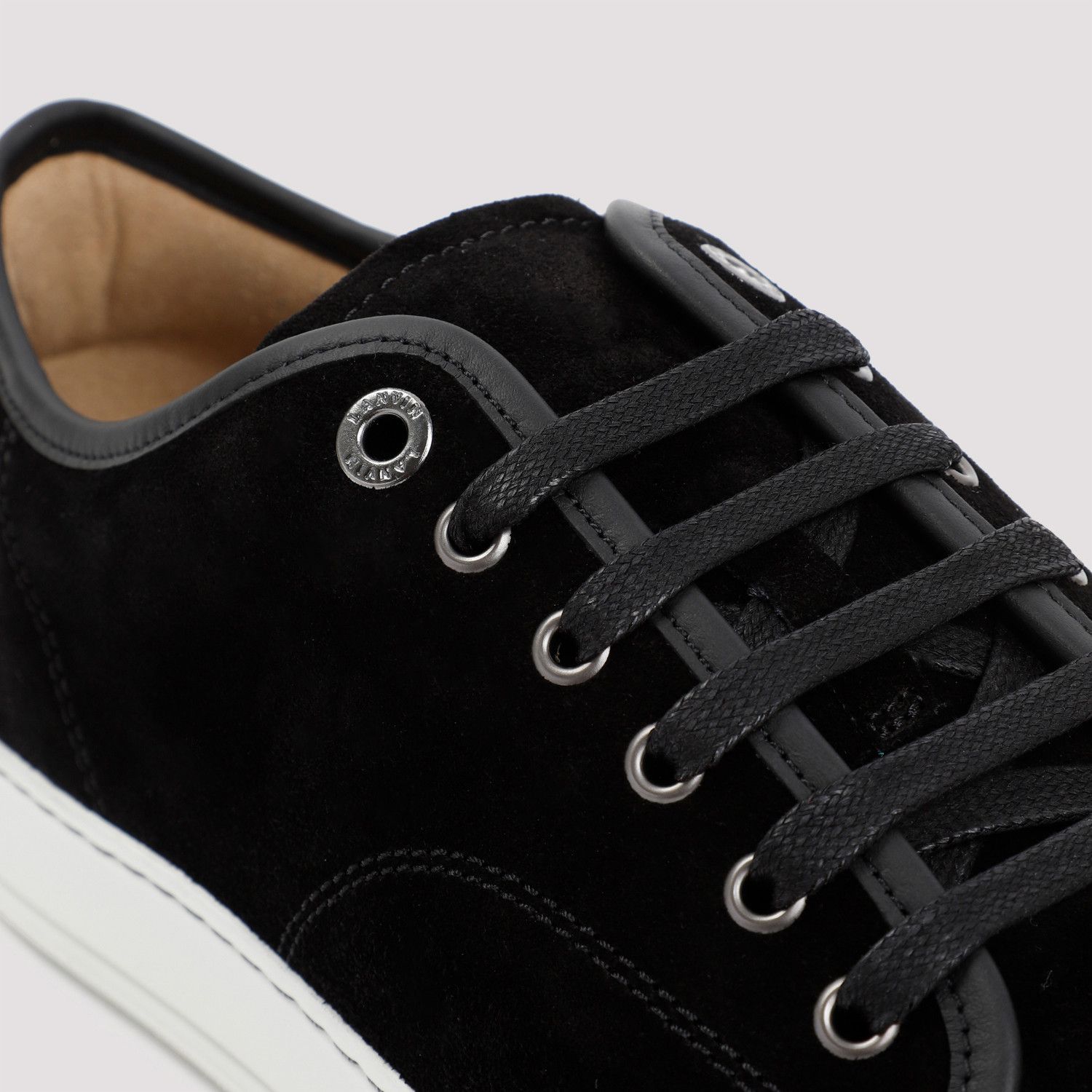 Lanvin Lanvin Suede And Nappa Captoe Low To Sneakers Size US 13 / EU 46 - 4 Thumbnail