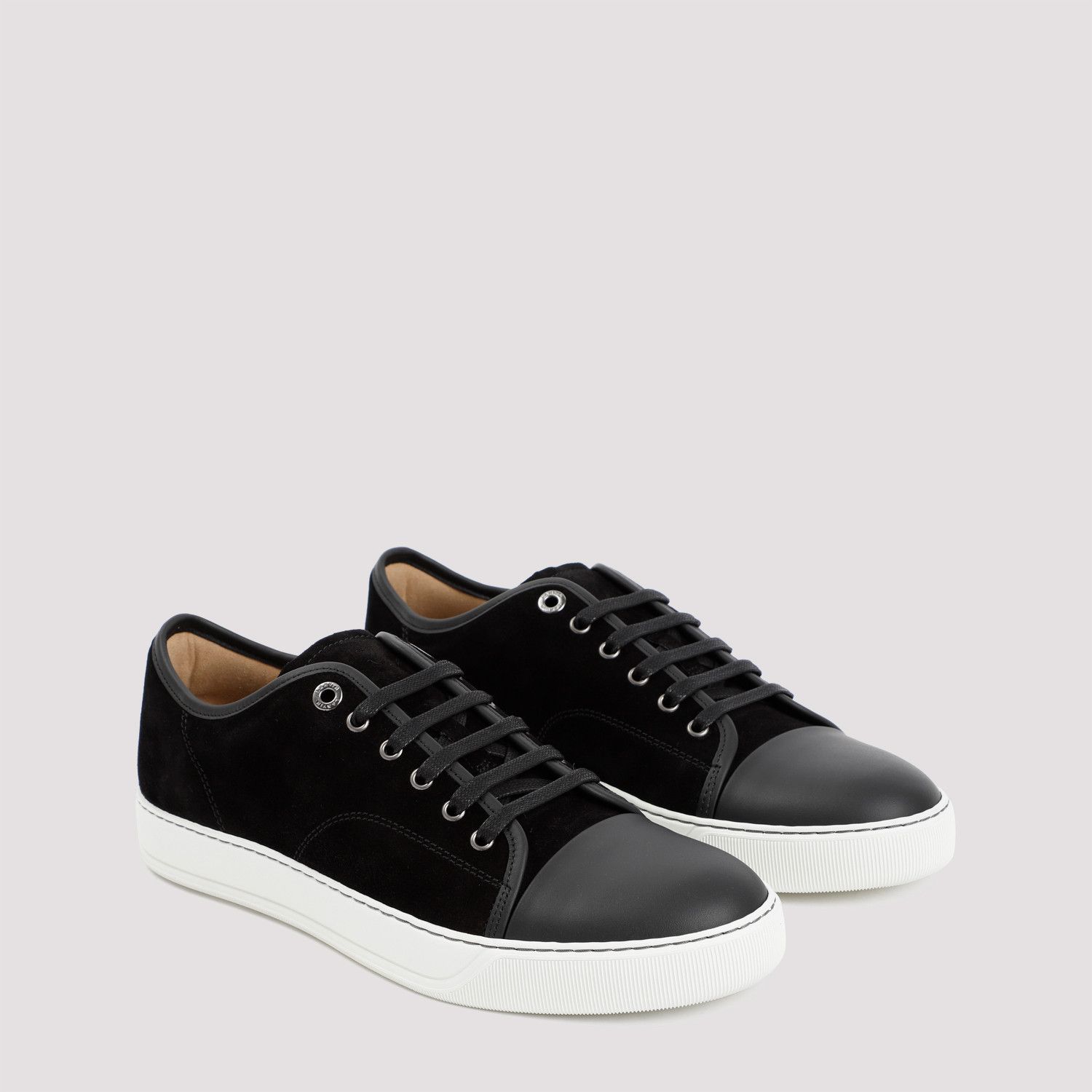 Lanvin Lanvin Suede And Nappa Captoe Low To Sneakers Size US 13 / EU 46 - 3 Thumbnail